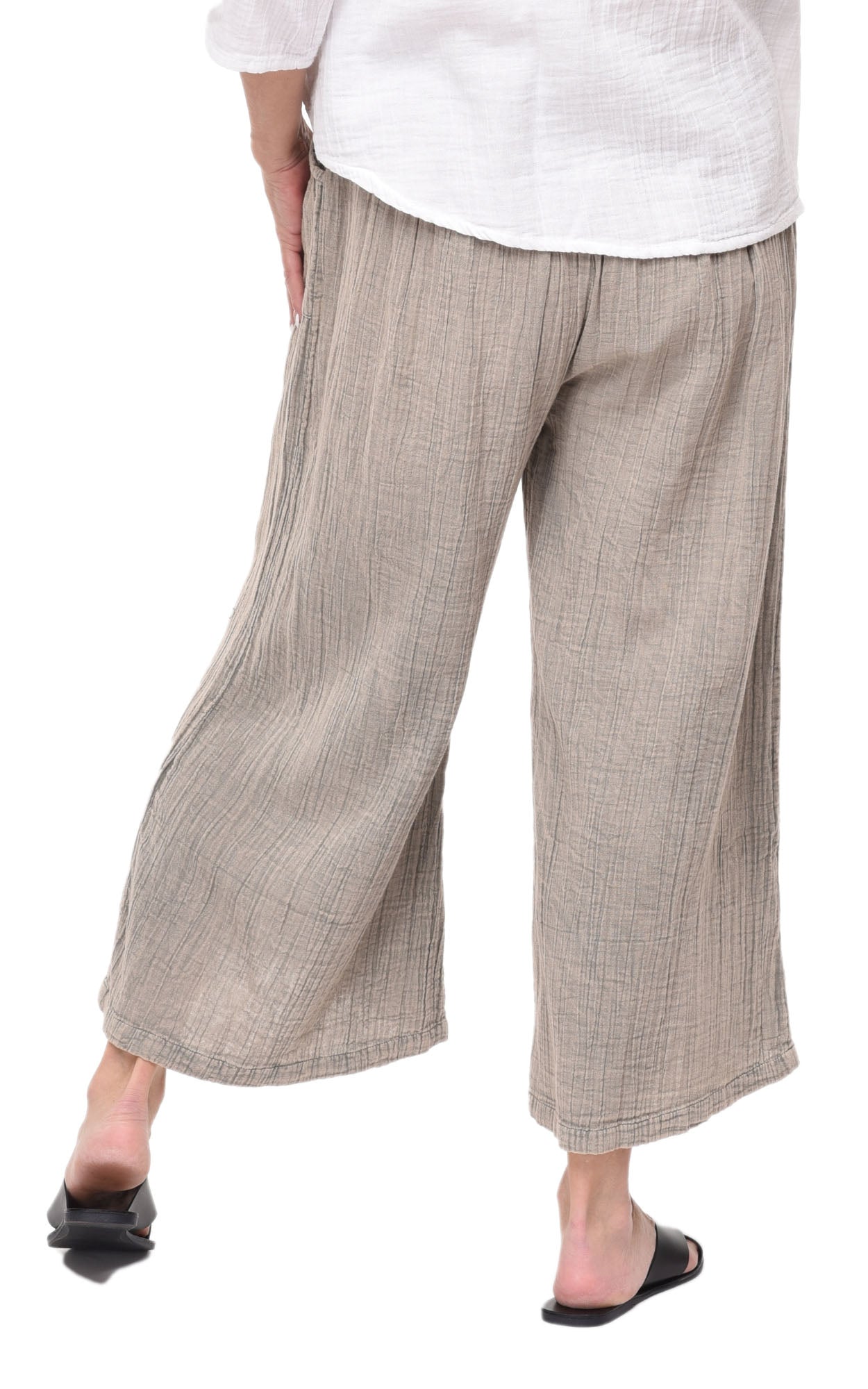 FINAL SALE VCG115 Palazzo Pant in Elephant*
