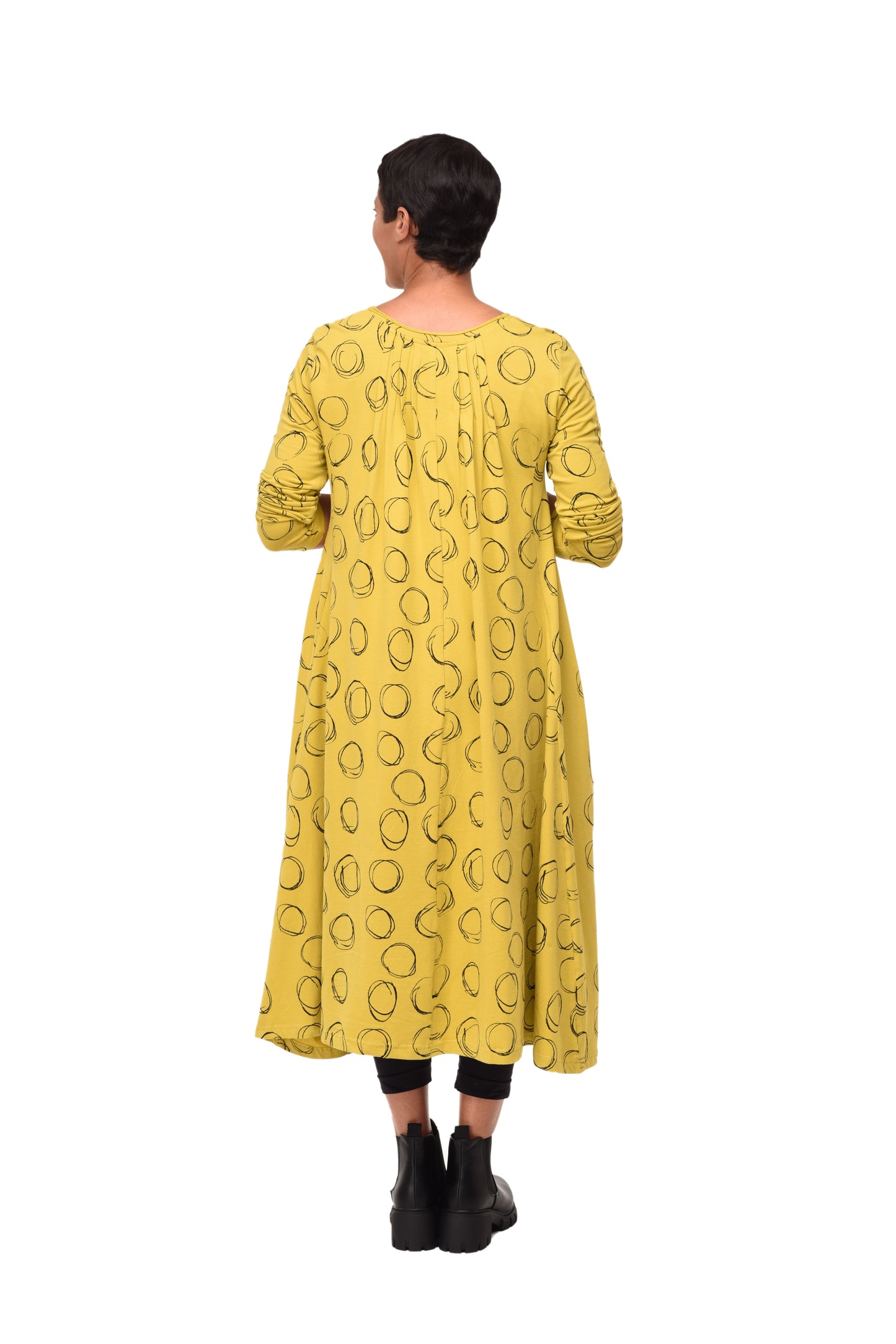 L49 Lexi Dress in Moss Orbit