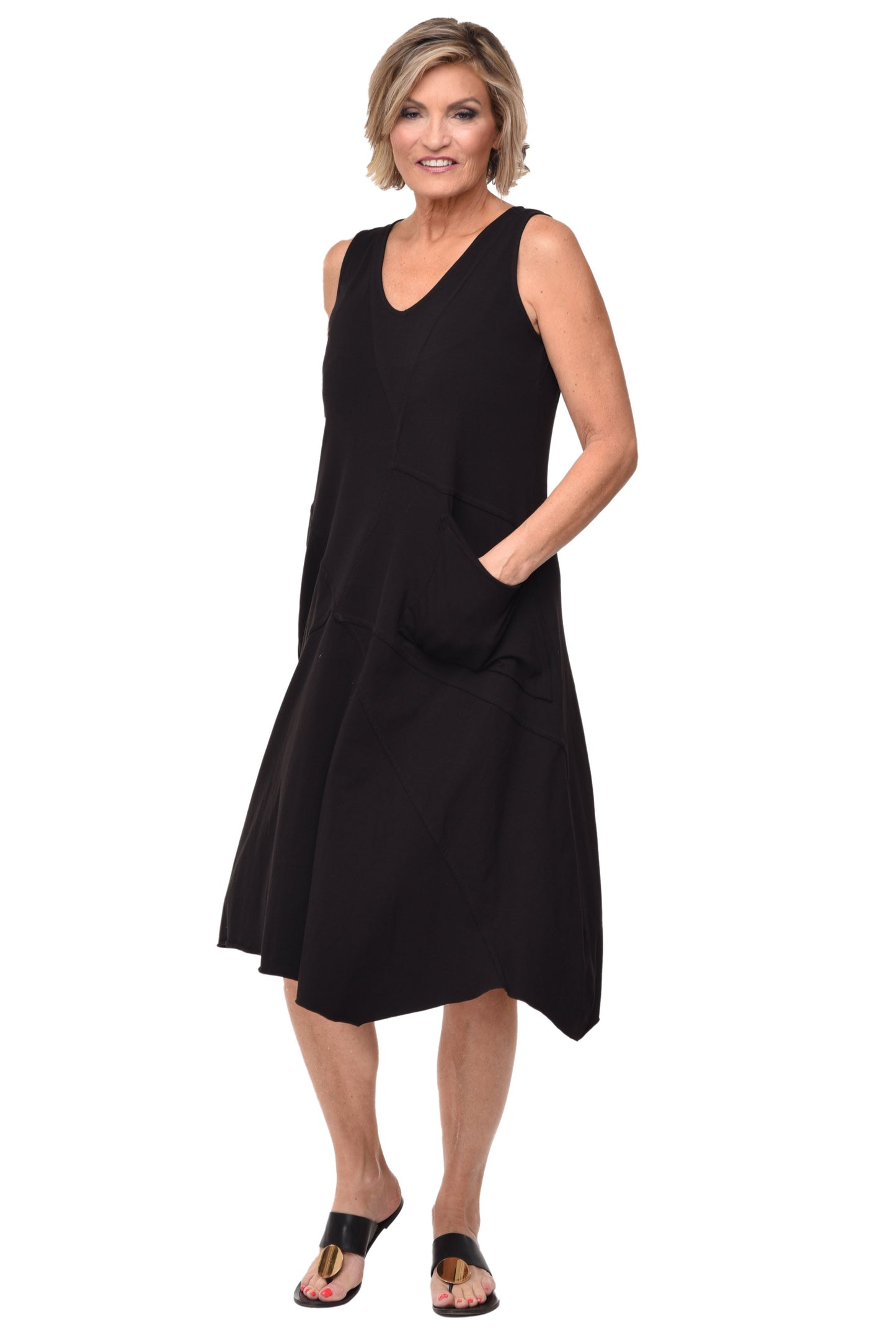 FINAL SALE L153 Garrison Dress in Black*