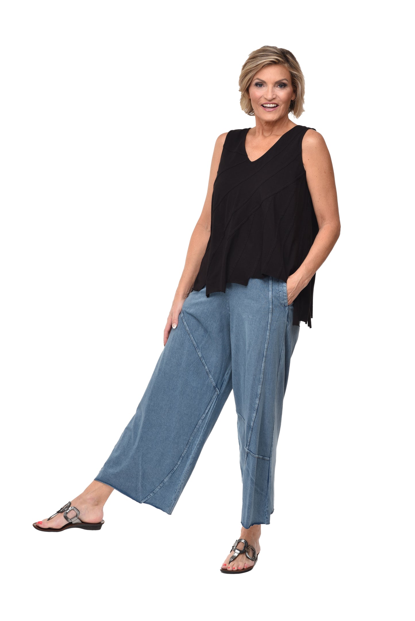 FINAL SALE L150 Della Pant in Denim*