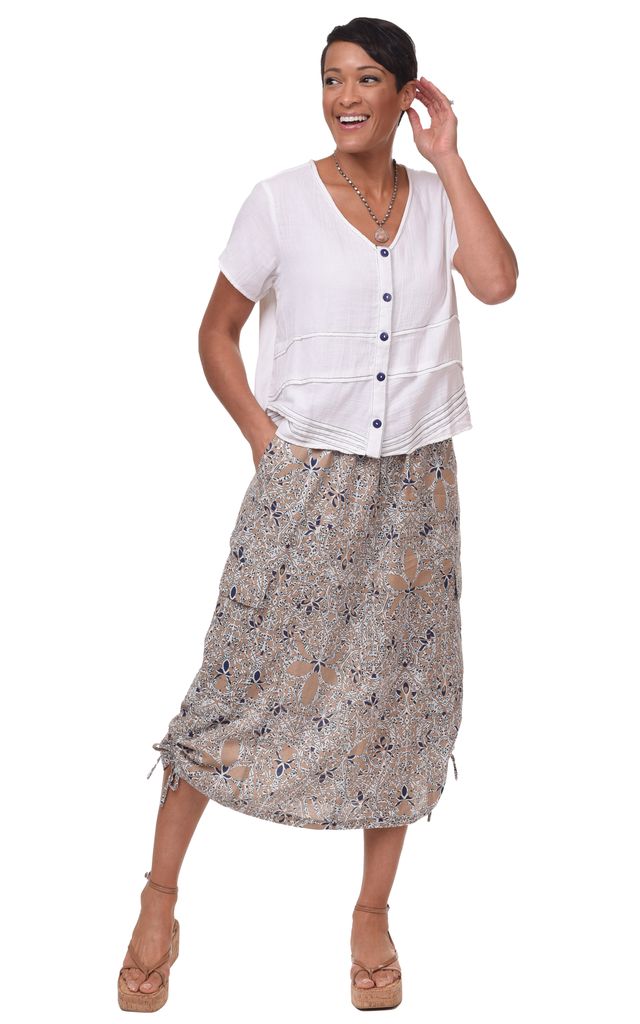 CV1187 Verona Skirt in Kumari