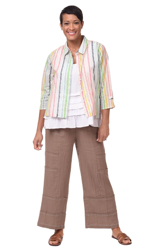 FINAL SALE CV1184 Jaycee Top in Leaf*