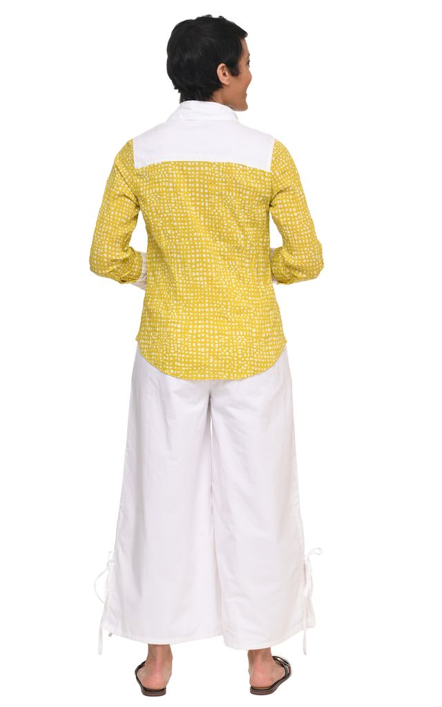 FINAL SALE CV497 Terrace Pant in White*