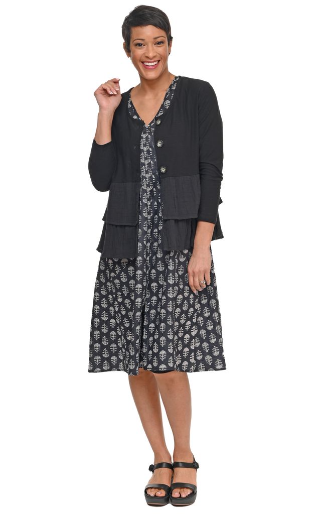 CS118 Cherub Cardigan in Black*