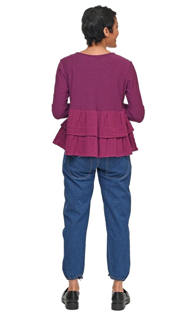 CS118 Cherub Cardigan in Mulberry*