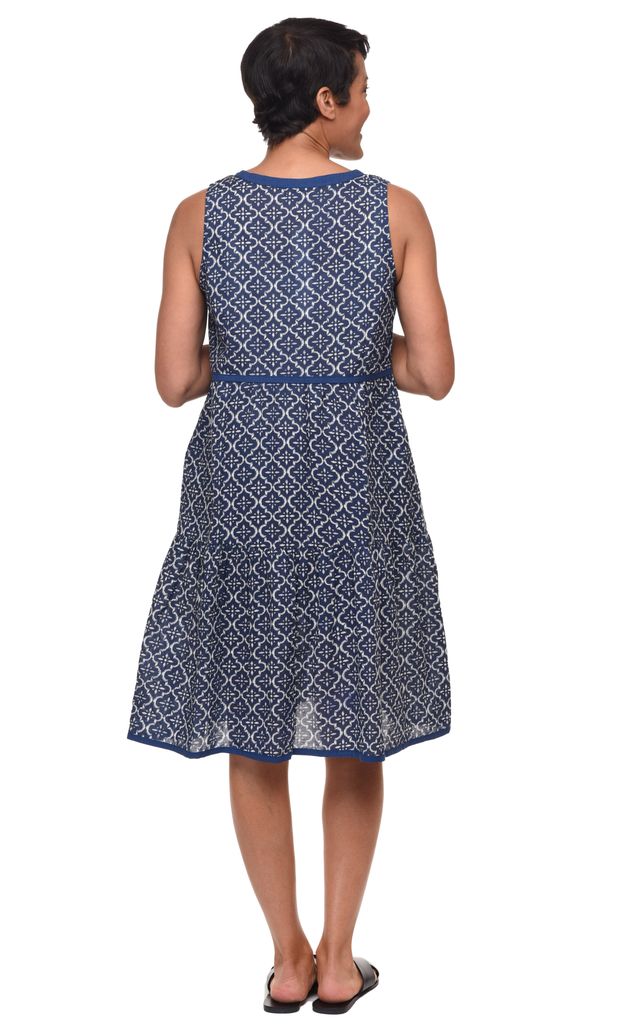 CV1165 Bowman Dress in Tile