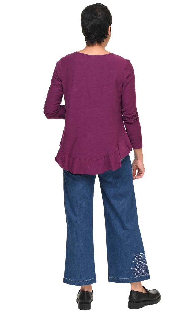CS112 Jolie Top in Mulberry*