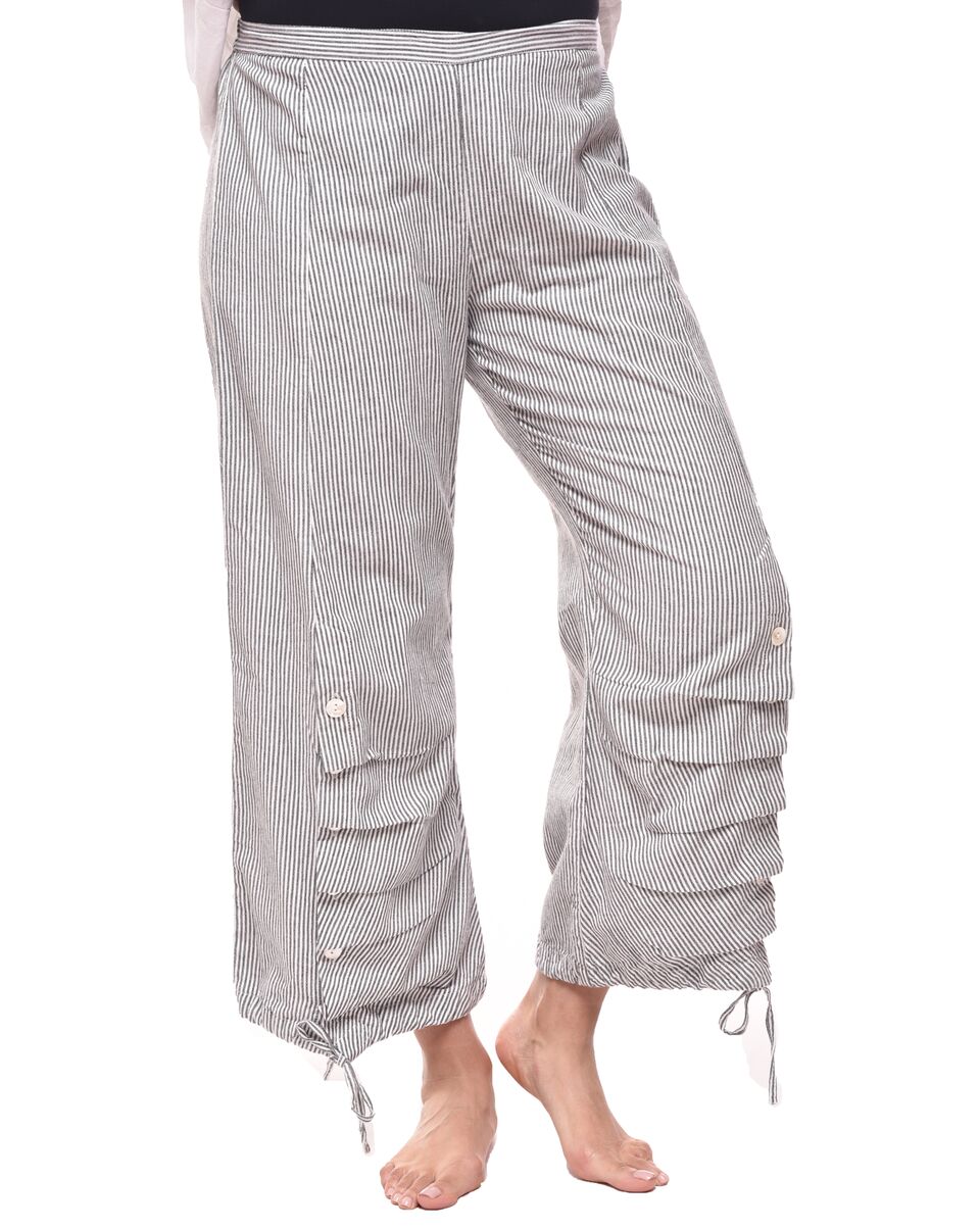 CV21 Scooter Pant in Ticking Stripe