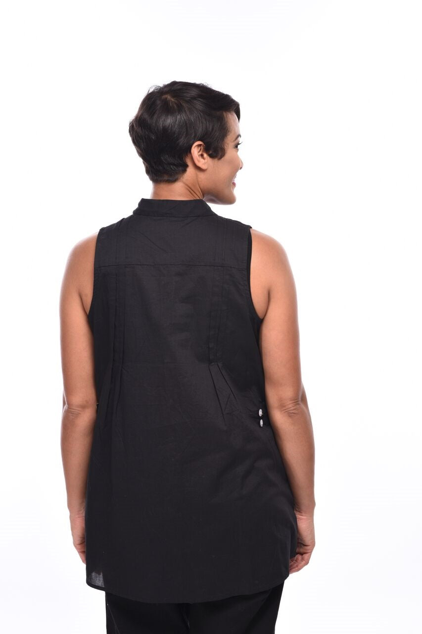 FINAL SALE CV466 Lucy Tank in Black*