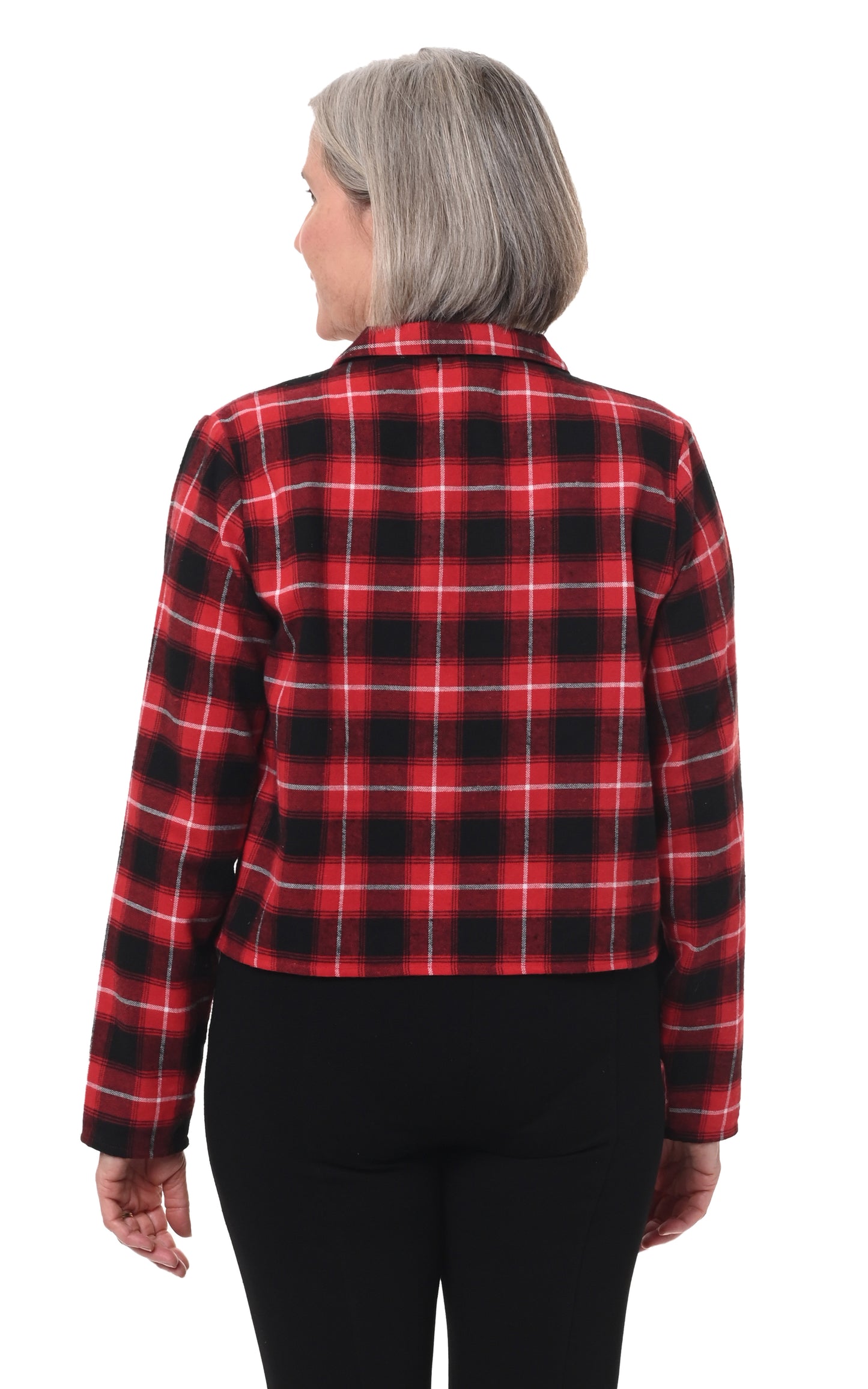 FINAL SALE CV1048 Minnie Jacket in Pembroke Flannel*