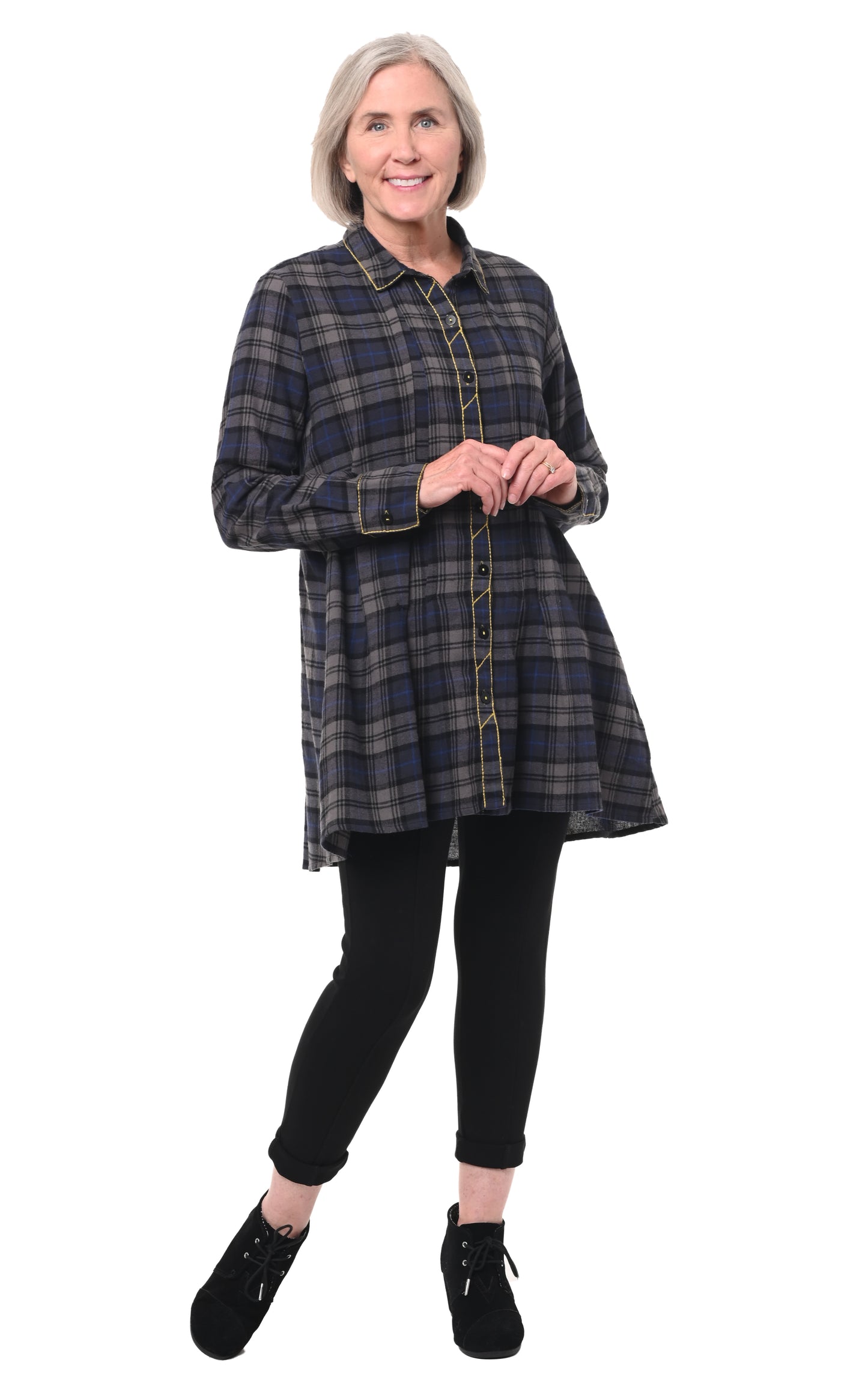 FINAL SALE CV1057 Bernadine in Bathgate Flannel*