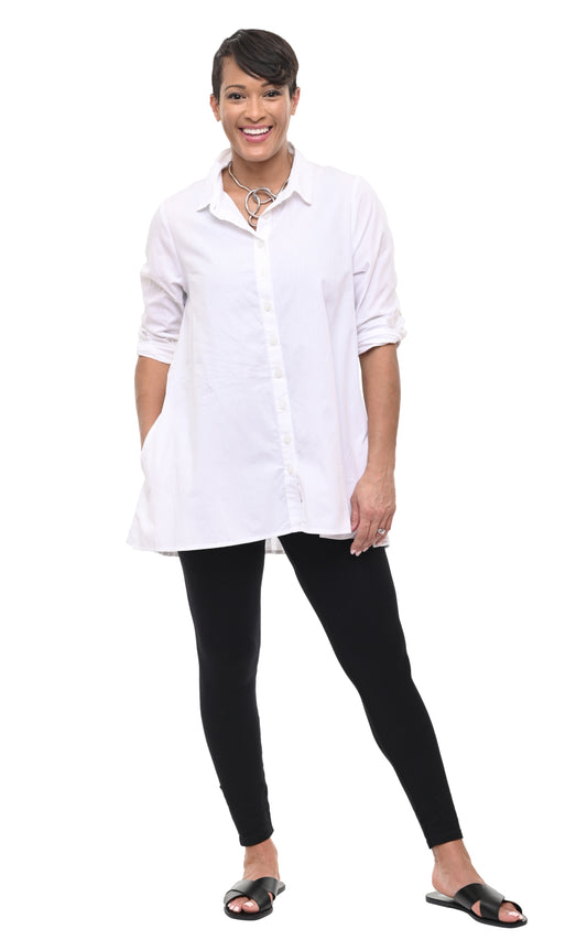 FINAL SALE CV146 Remington Top in White*