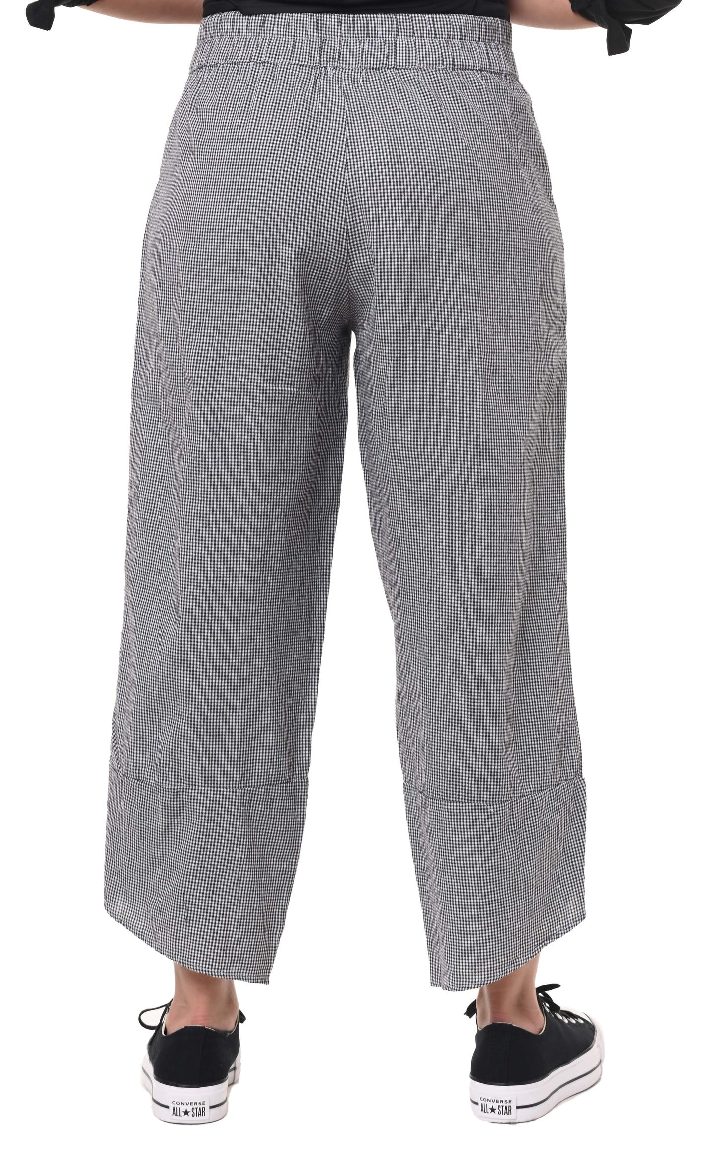 FINAL SALE CV323 Ariana Pant in Noir Check*