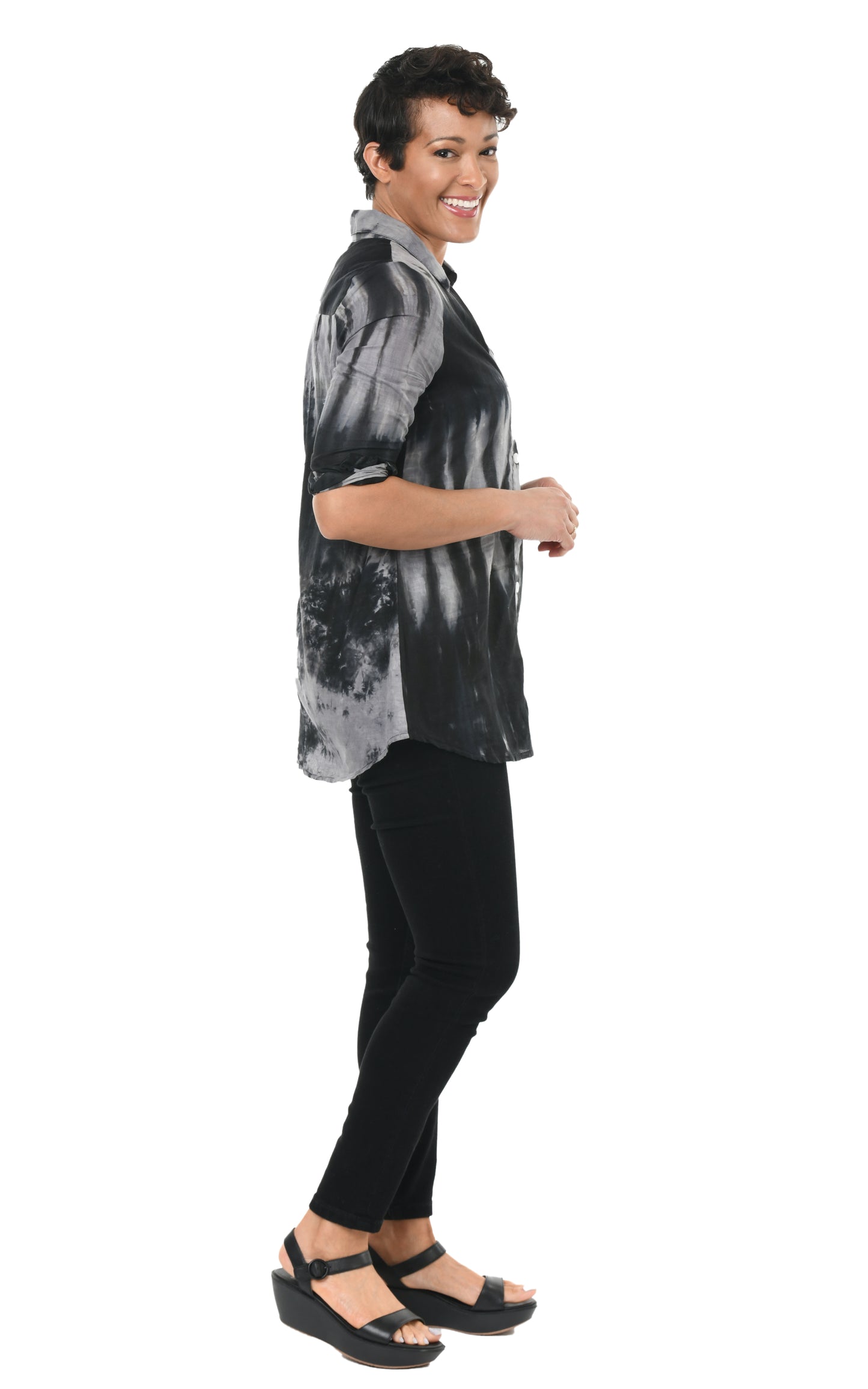FINAL SALE CV423 Rayna Top in Morocco