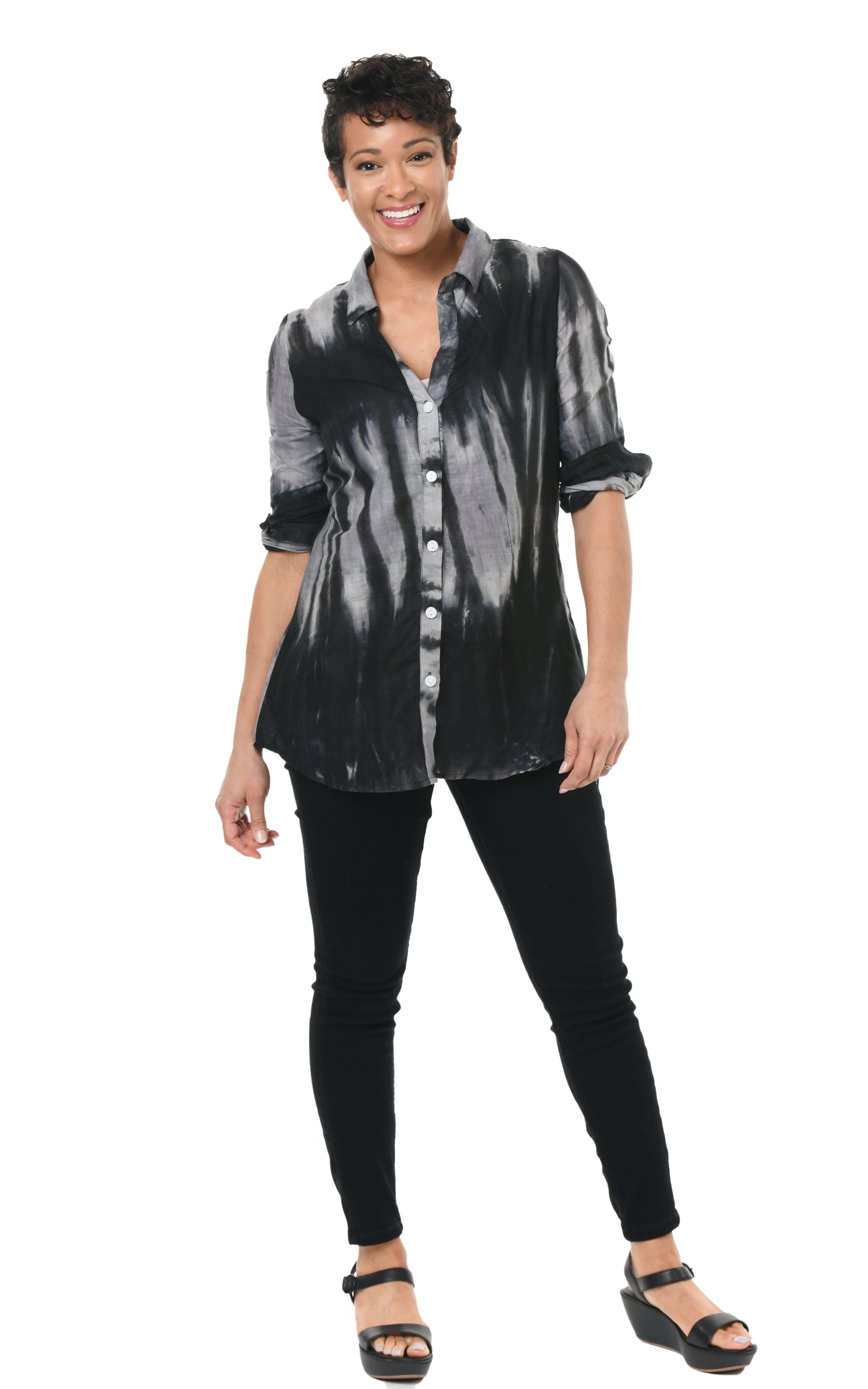 FINAL SALE CV423 Rayna Top in Morocco