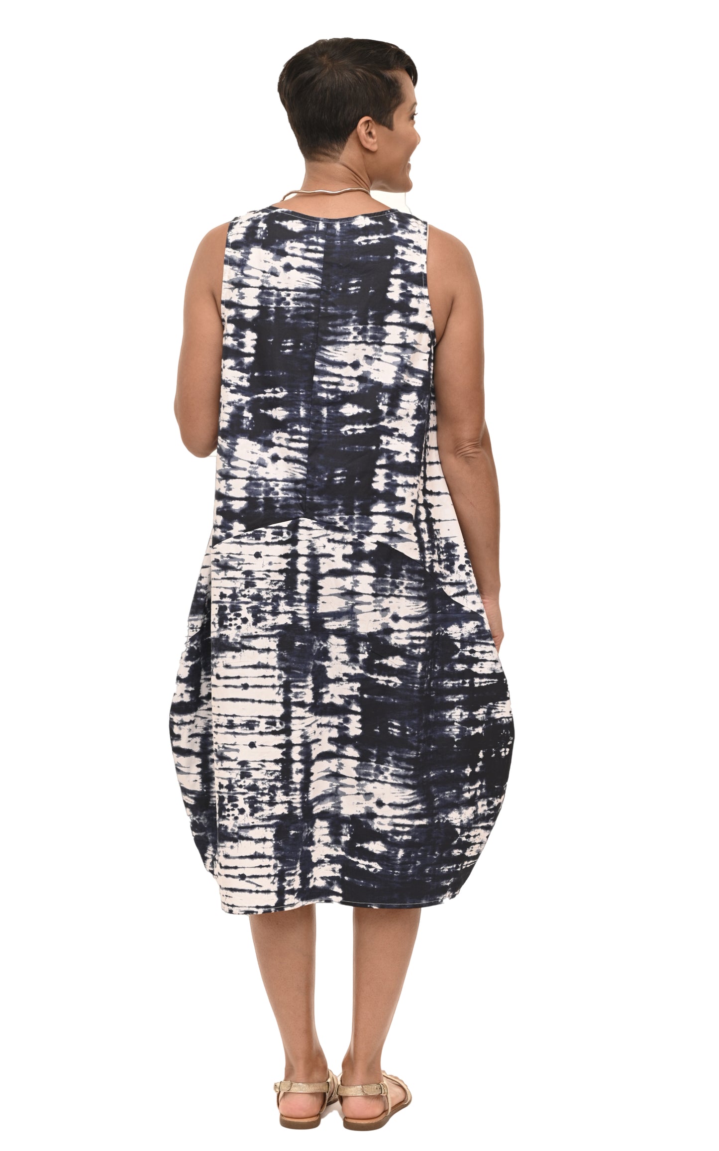 FINAL SALE CV46 Cora Dress in Ocean Tie Dye*