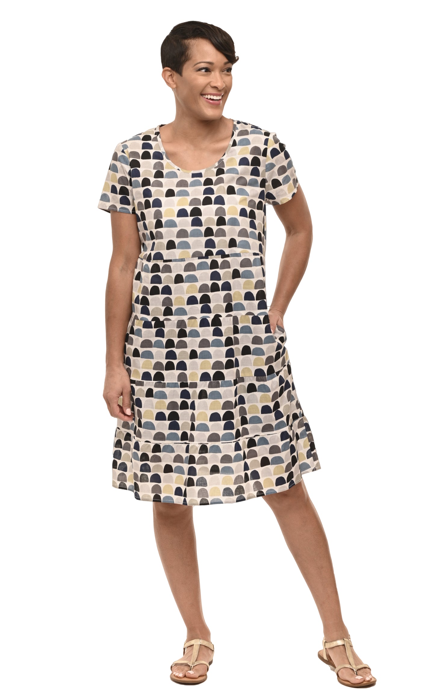 FINAL SALE CV529 Ramsay Dress in Brady*
