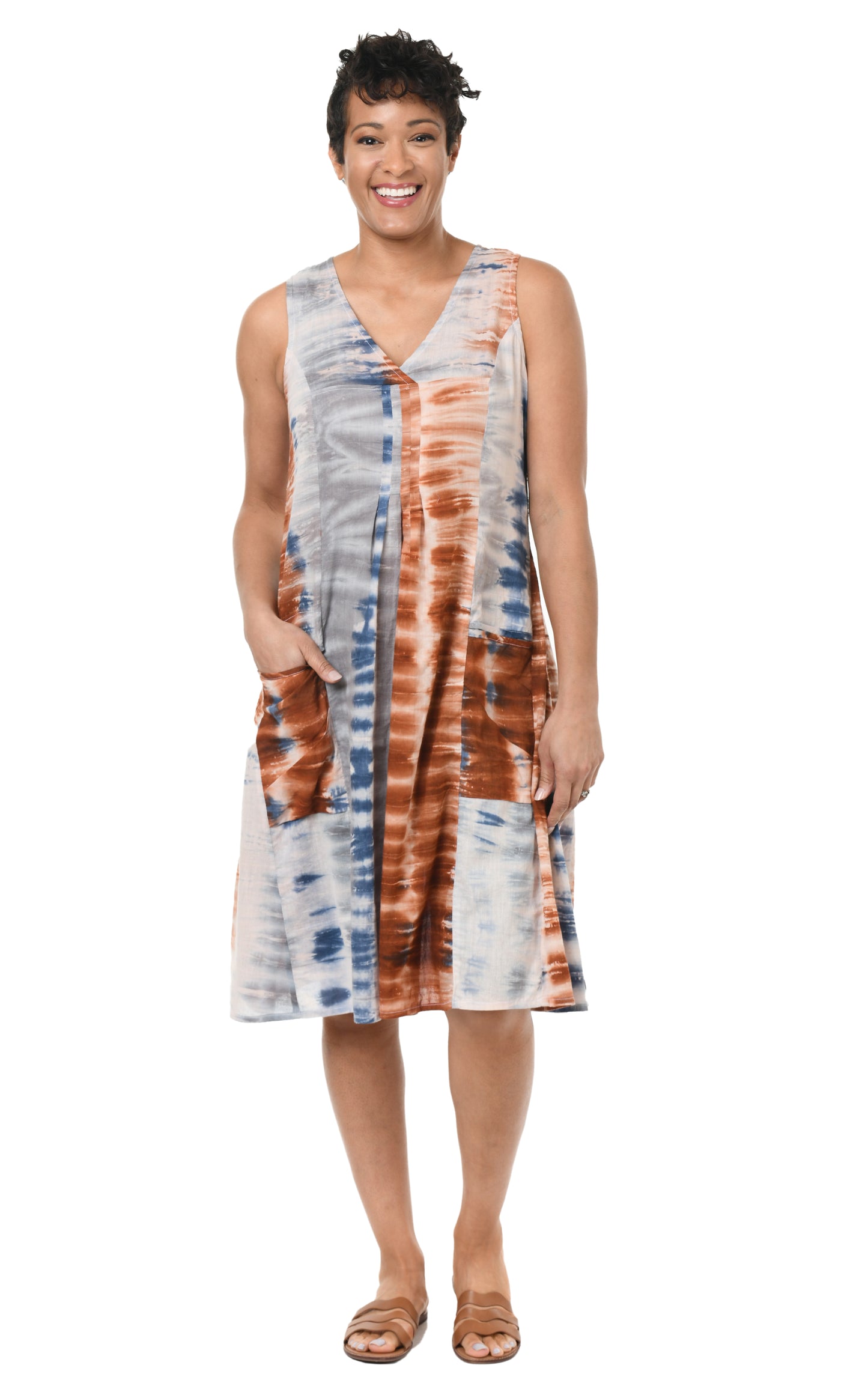 CV656 Poppie Dress in Havana