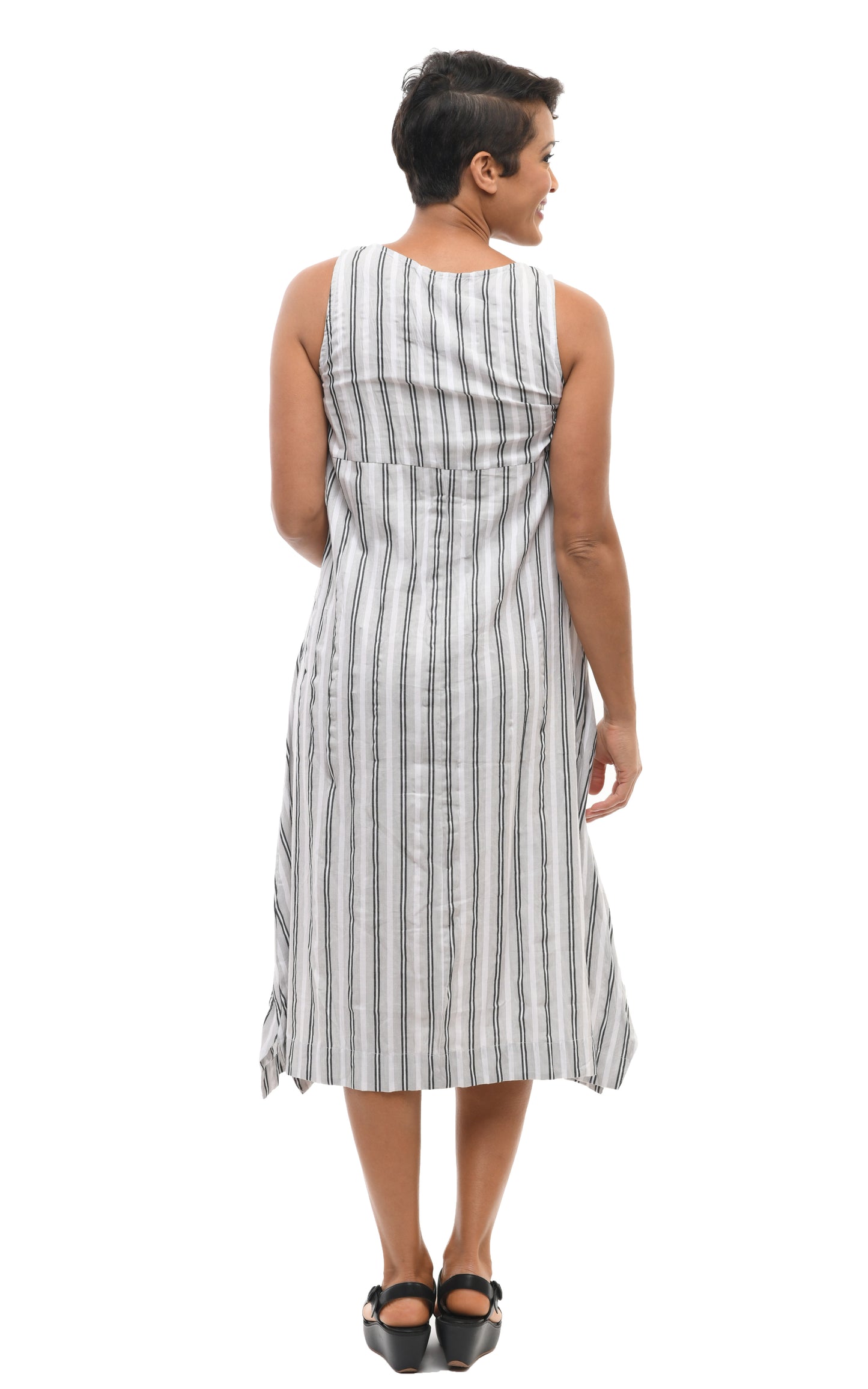 FINAL SALE Folly Dress in Dickinson Stripe*