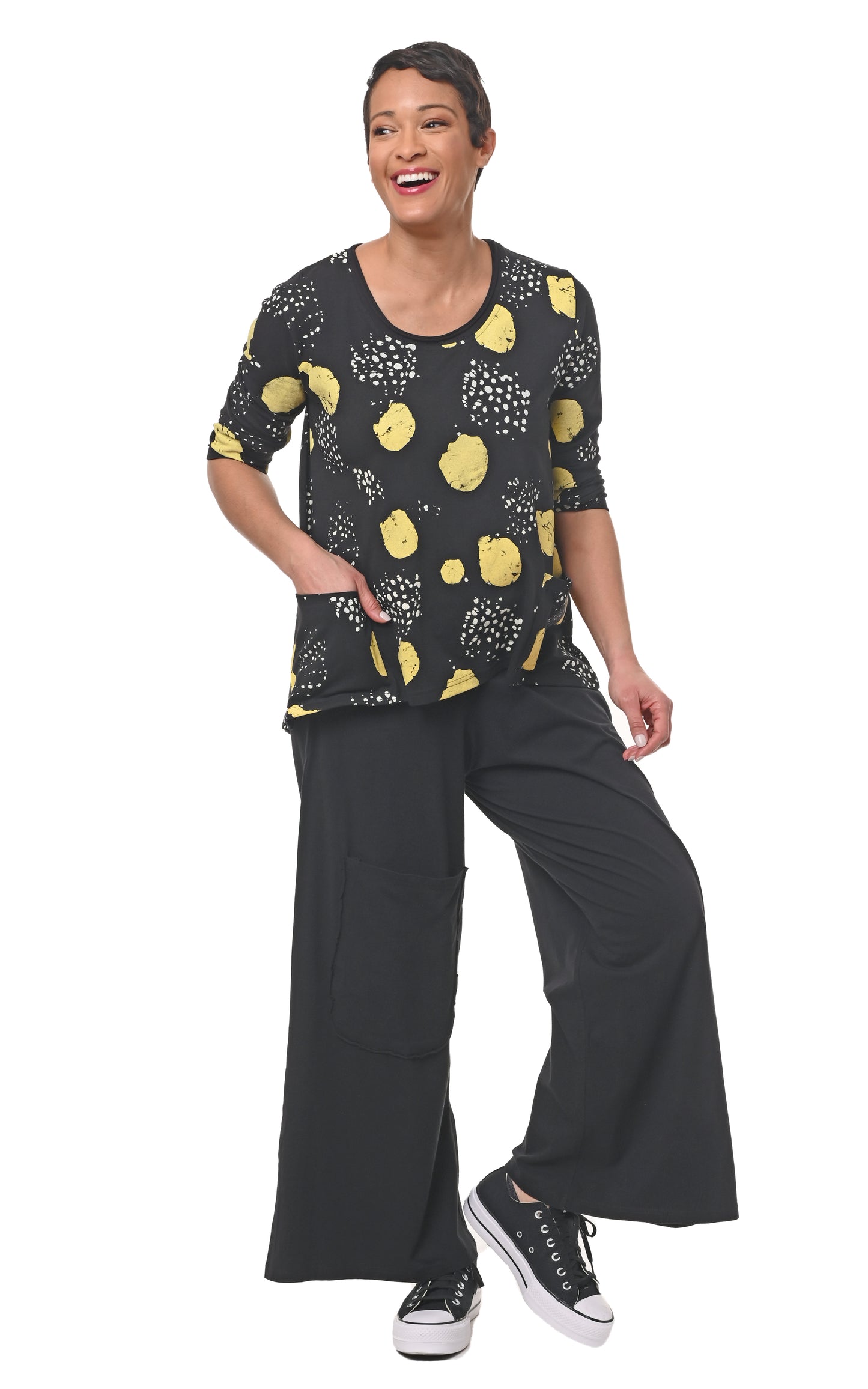 FINAL SALE L127 Ariella Pant in Black*