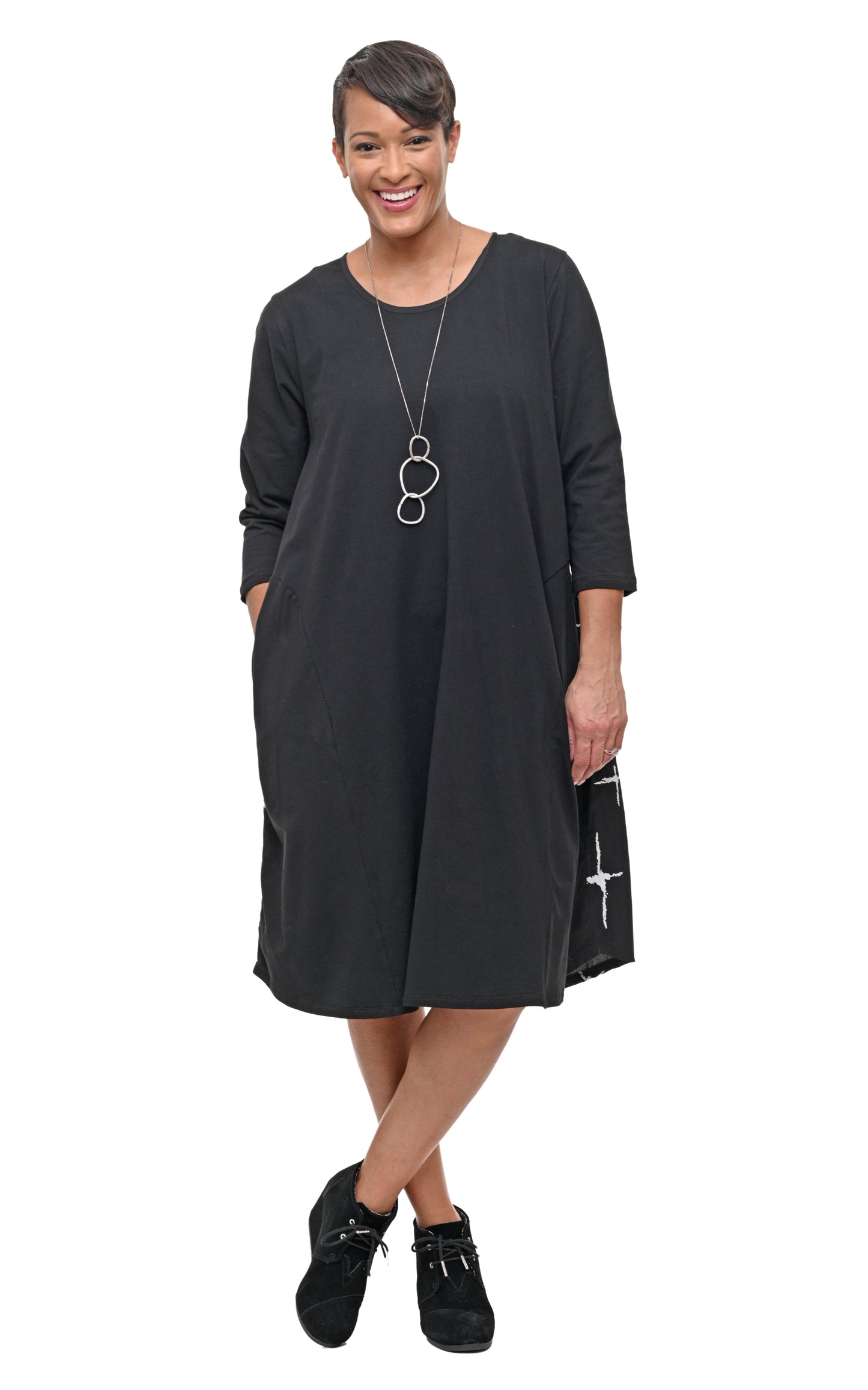 FINAL SALE SDC141 Tabbie in Black Galaxy*