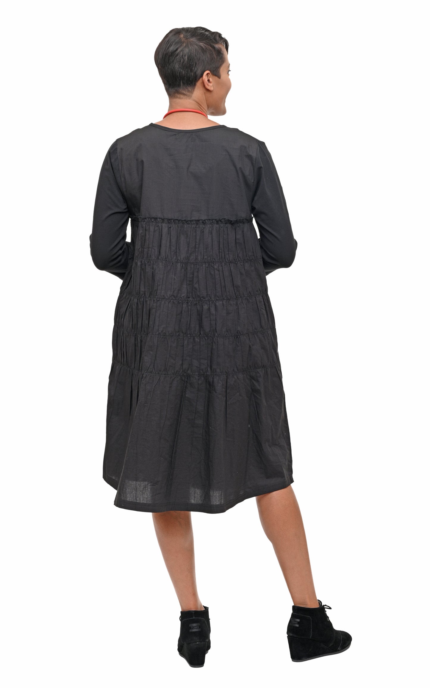 FINAL SALE SDC141 Tabbie in Black*