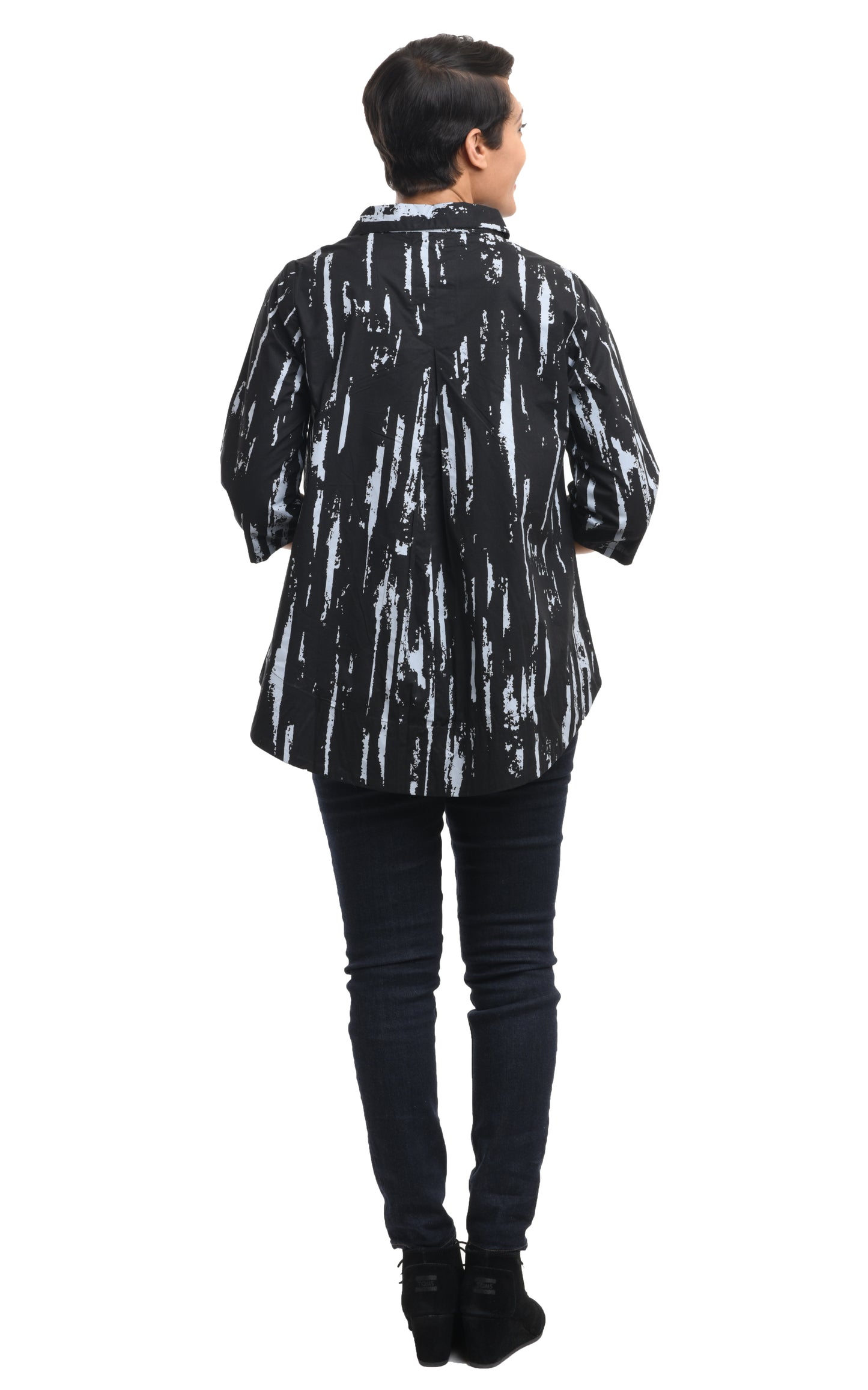 FINAL SALE SDC334 Alice in Black Gray Airbrush*