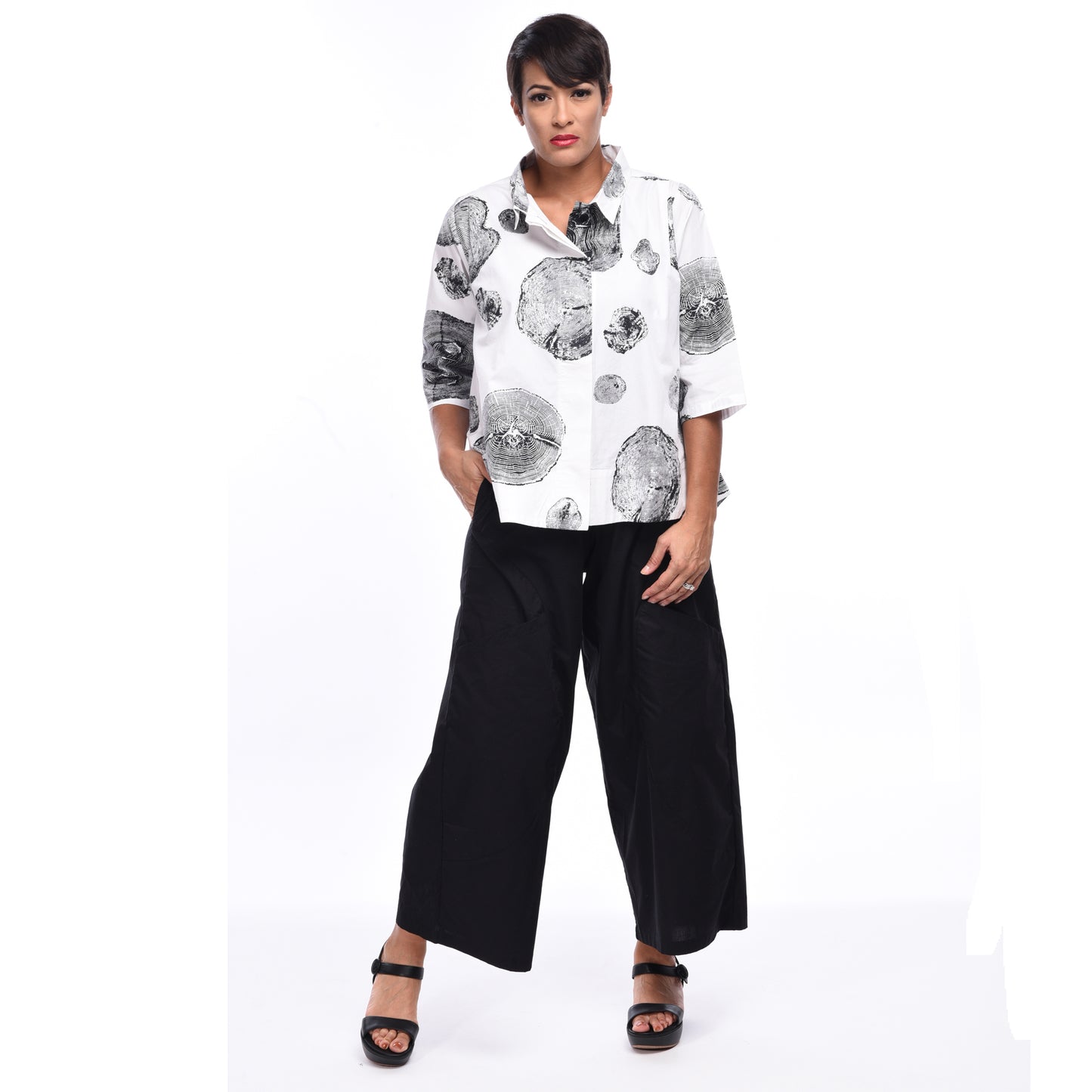 FINAL SALE SDC126 Portia Pant in Black* by Snapdragon & Twig*