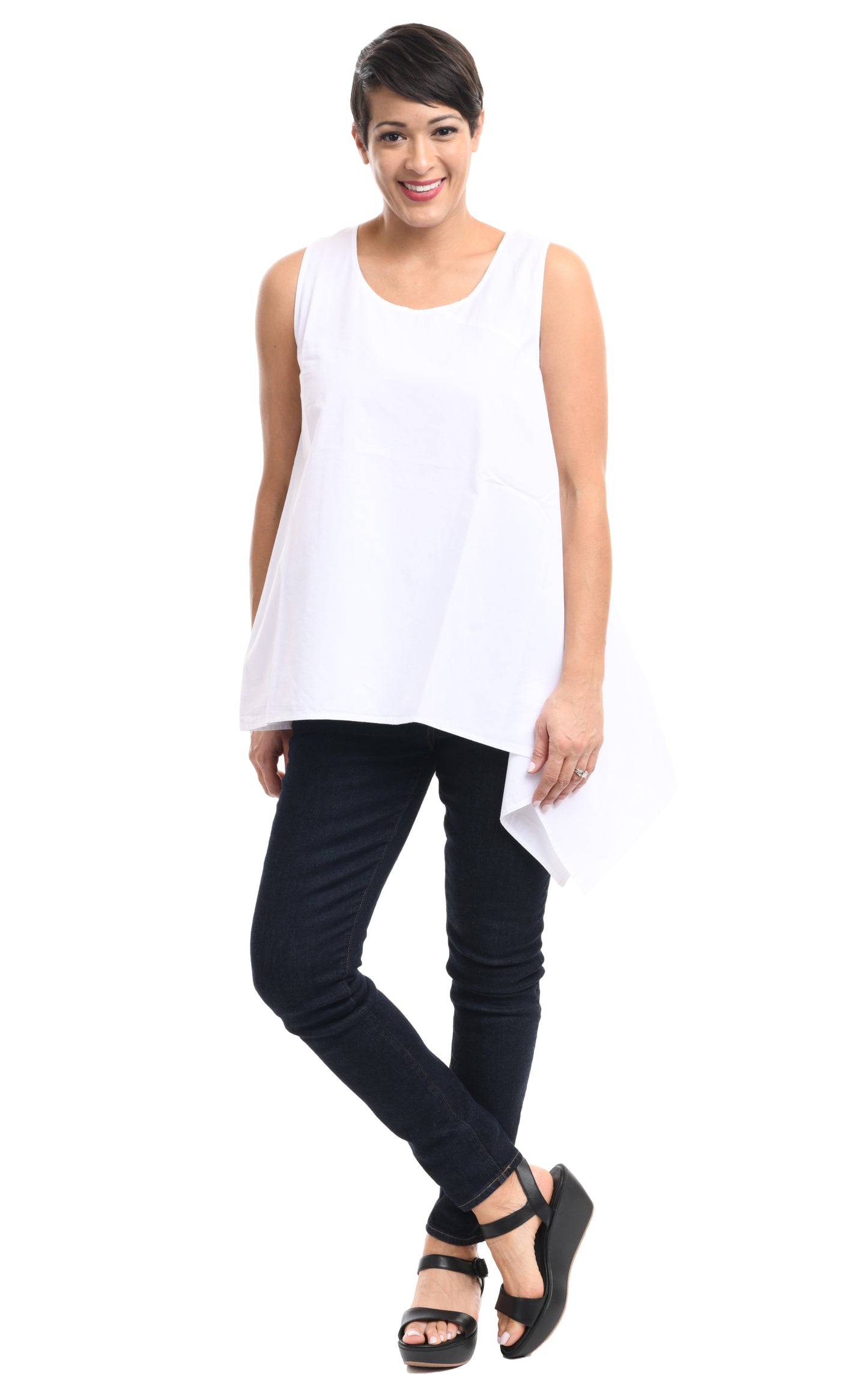 FINAL SALE Santorini in White by Snapdragon & Twig*