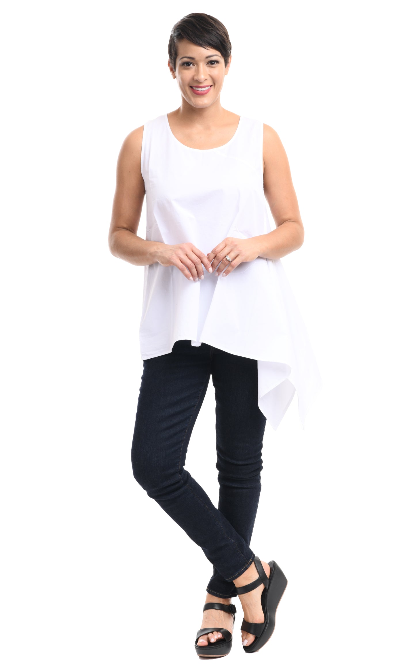 FINAL SALE Santorini in White by Snapdragon & Twig*