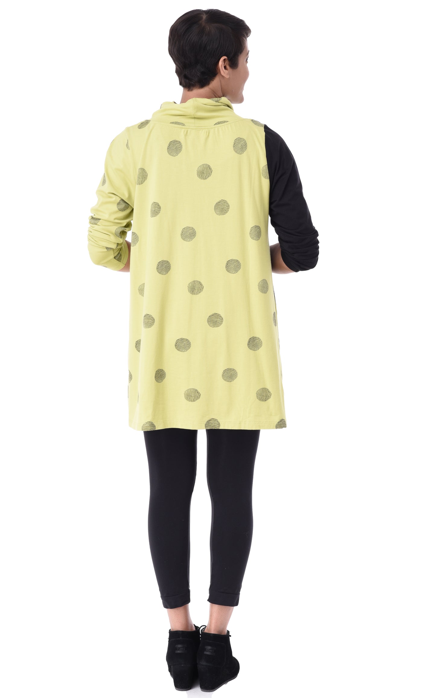 FINAL SALE SDM122 Blakely in Green Thumbprint
