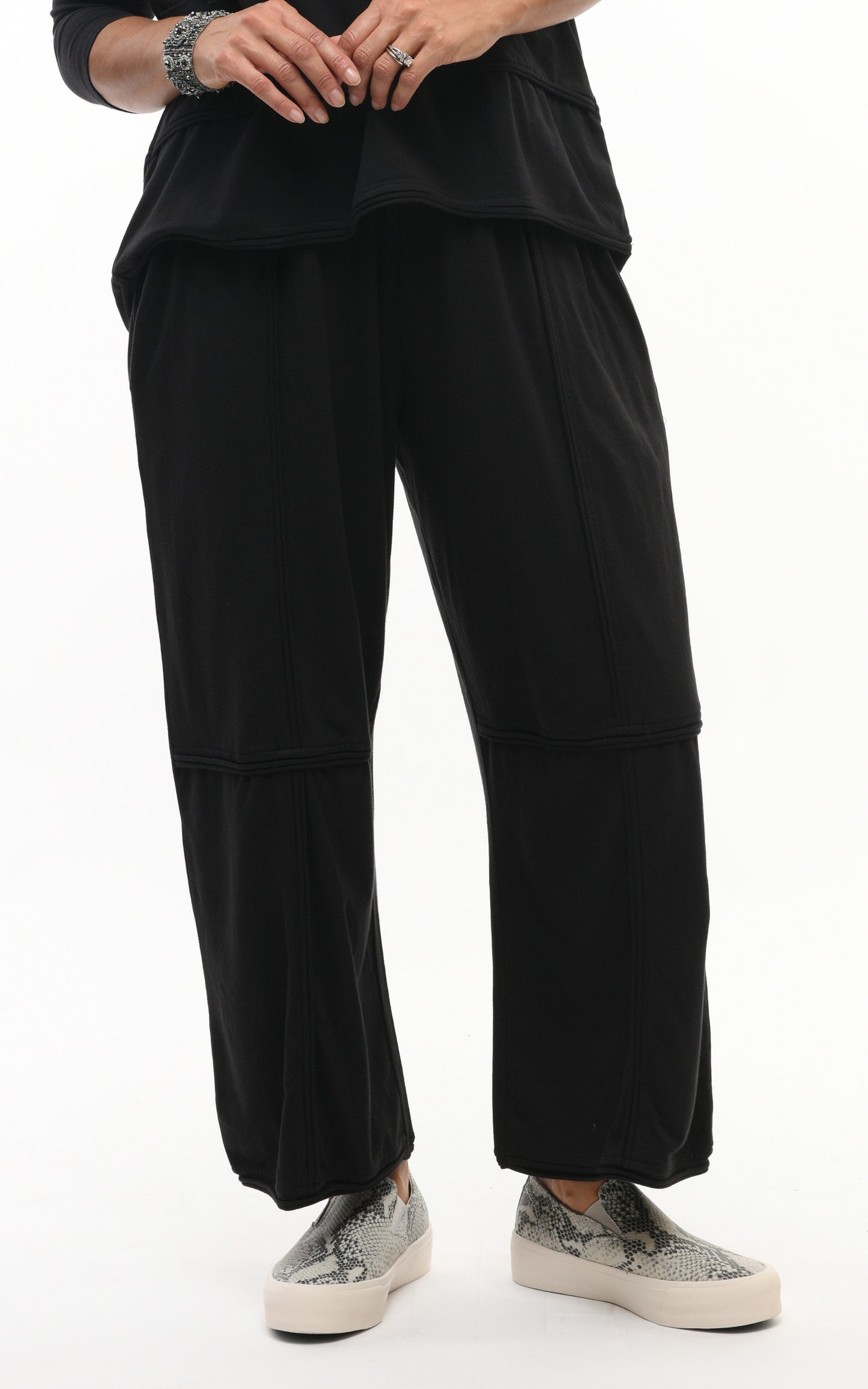 FINAL SALE SDM328 Laila Lounge Pant in Black* by Snapdragon & Twig