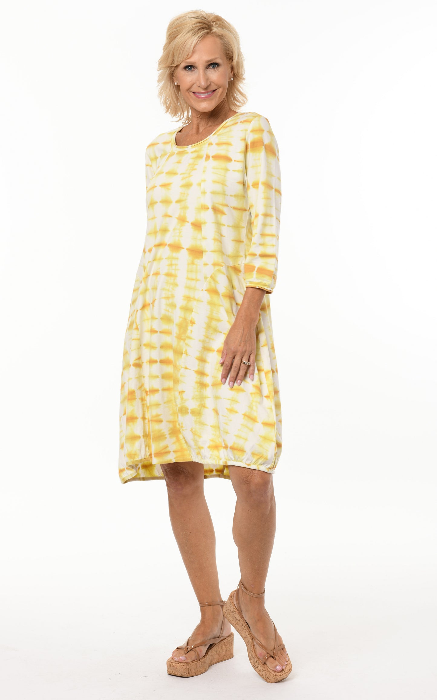 FINAL SALE SDM432 Nova Dress in Maize*