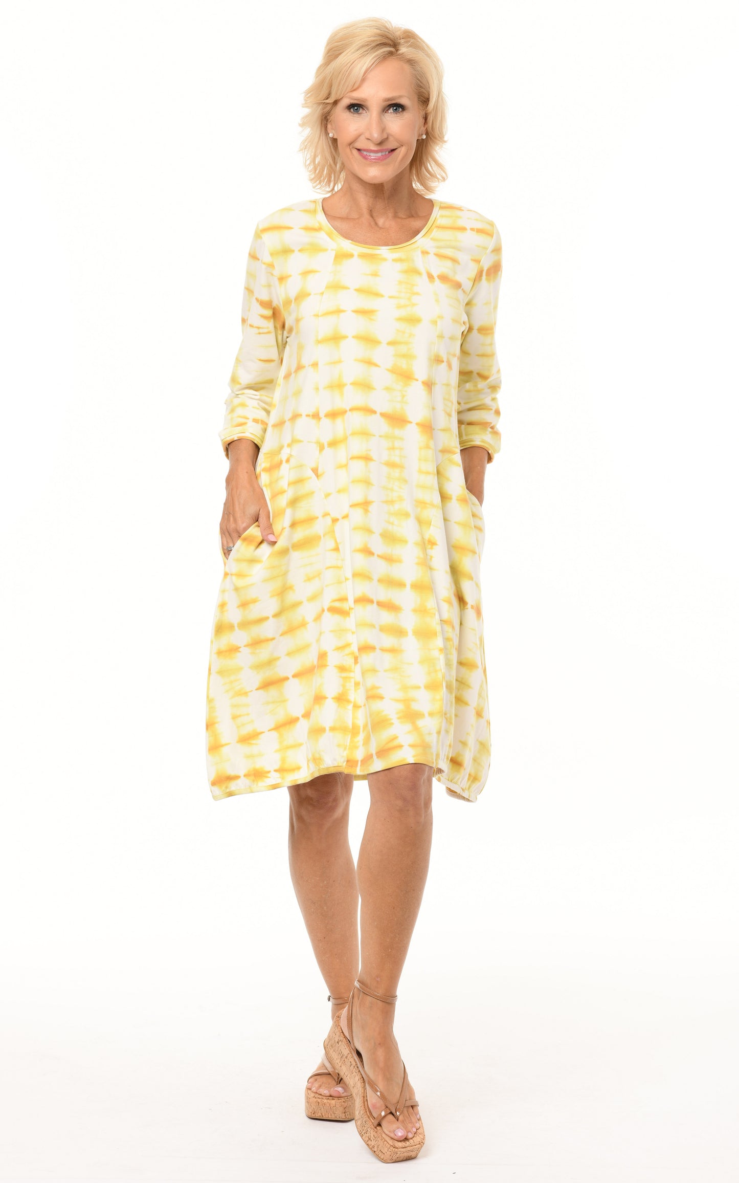 FINAL SALE SDM432 Nova Dress in Maize*