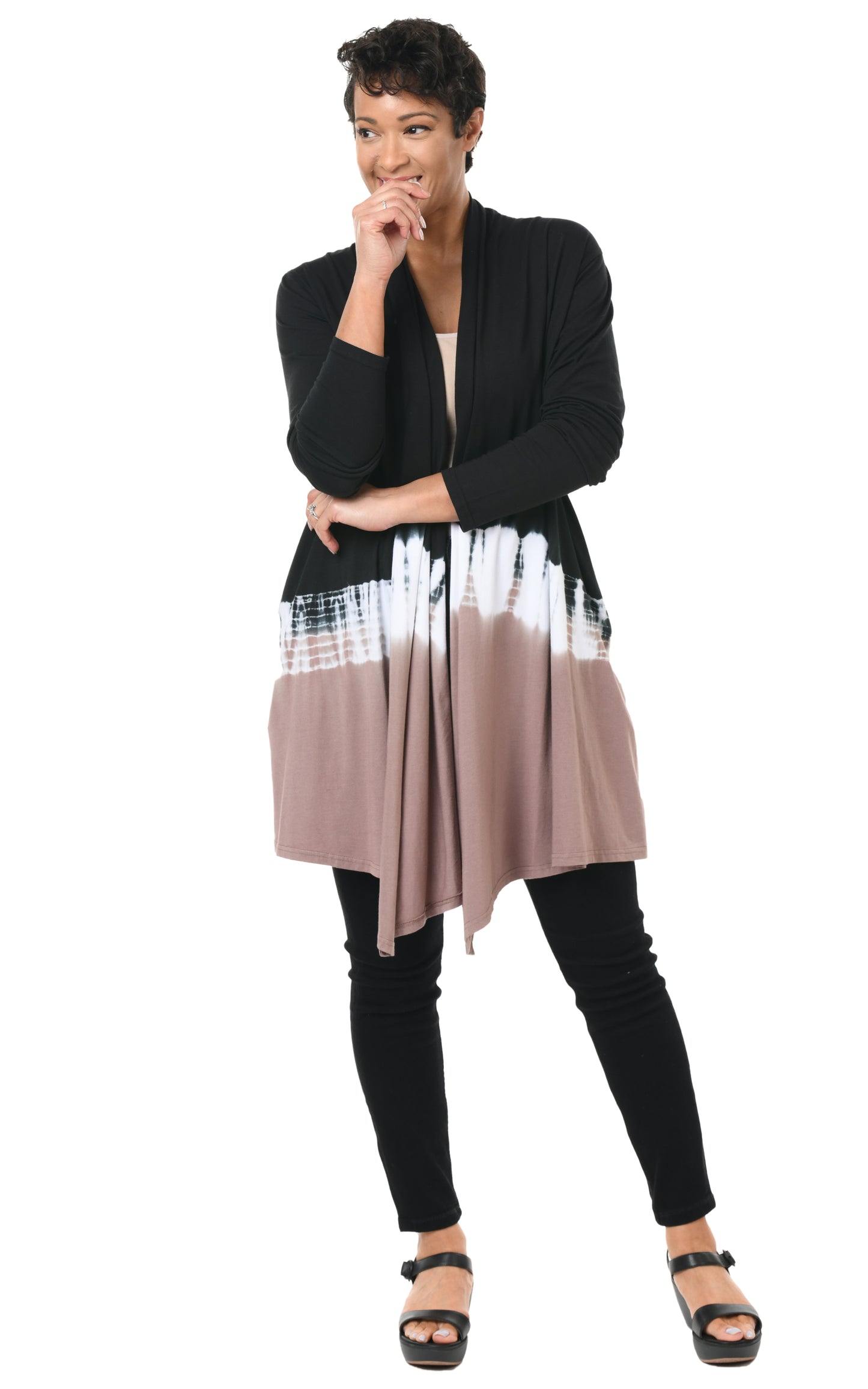 FINAL SALE SDM433 Bessie Cardigan in Beachcomber*