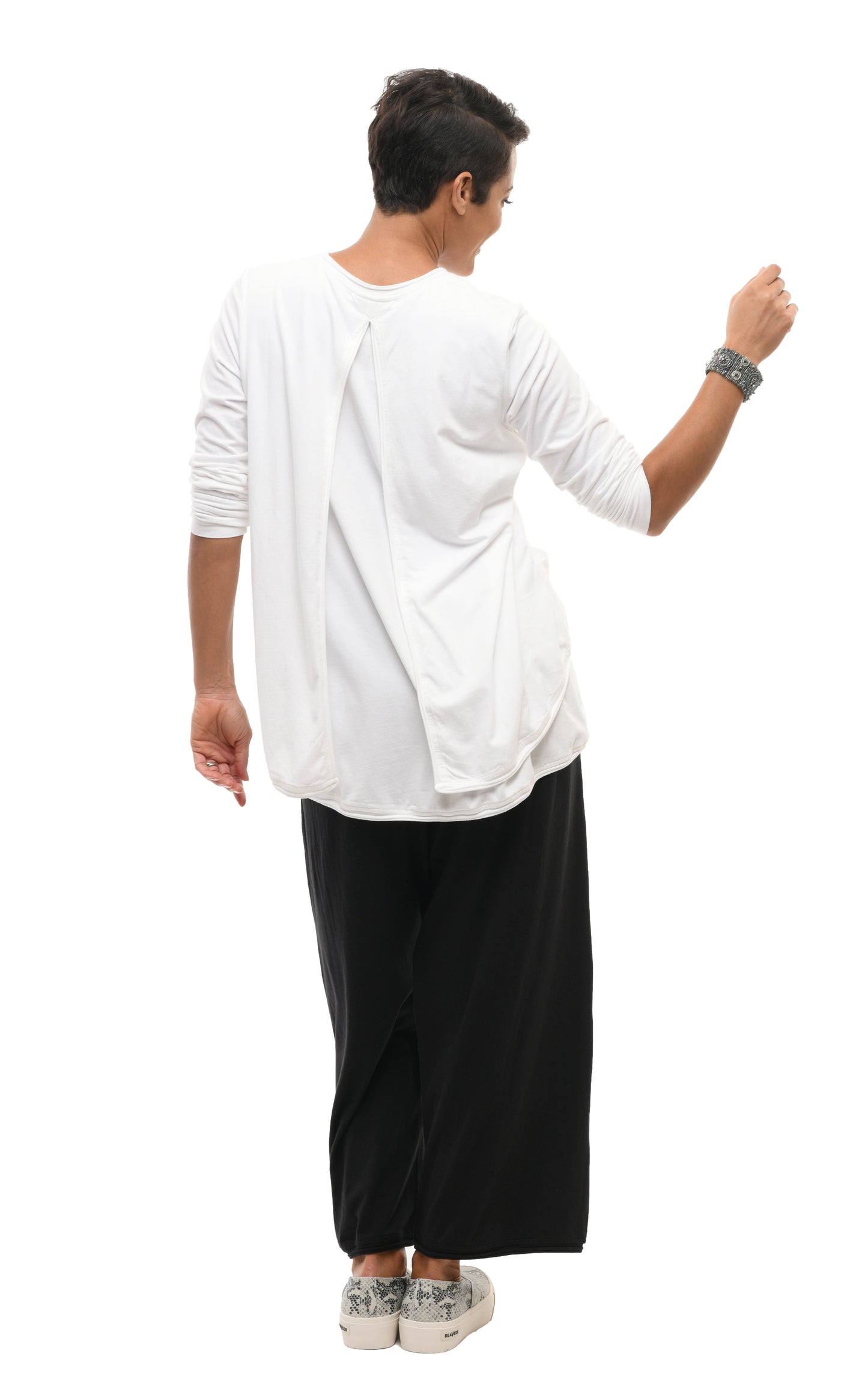 FINAL SALE SDM988 Nico Pullover in Cream by Snapdragon & Twig*