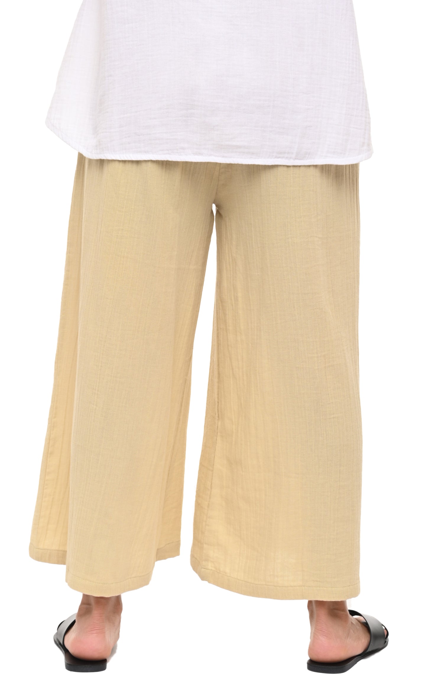 FINAL SALE VCG115 Palazzo Pant in Saffron*