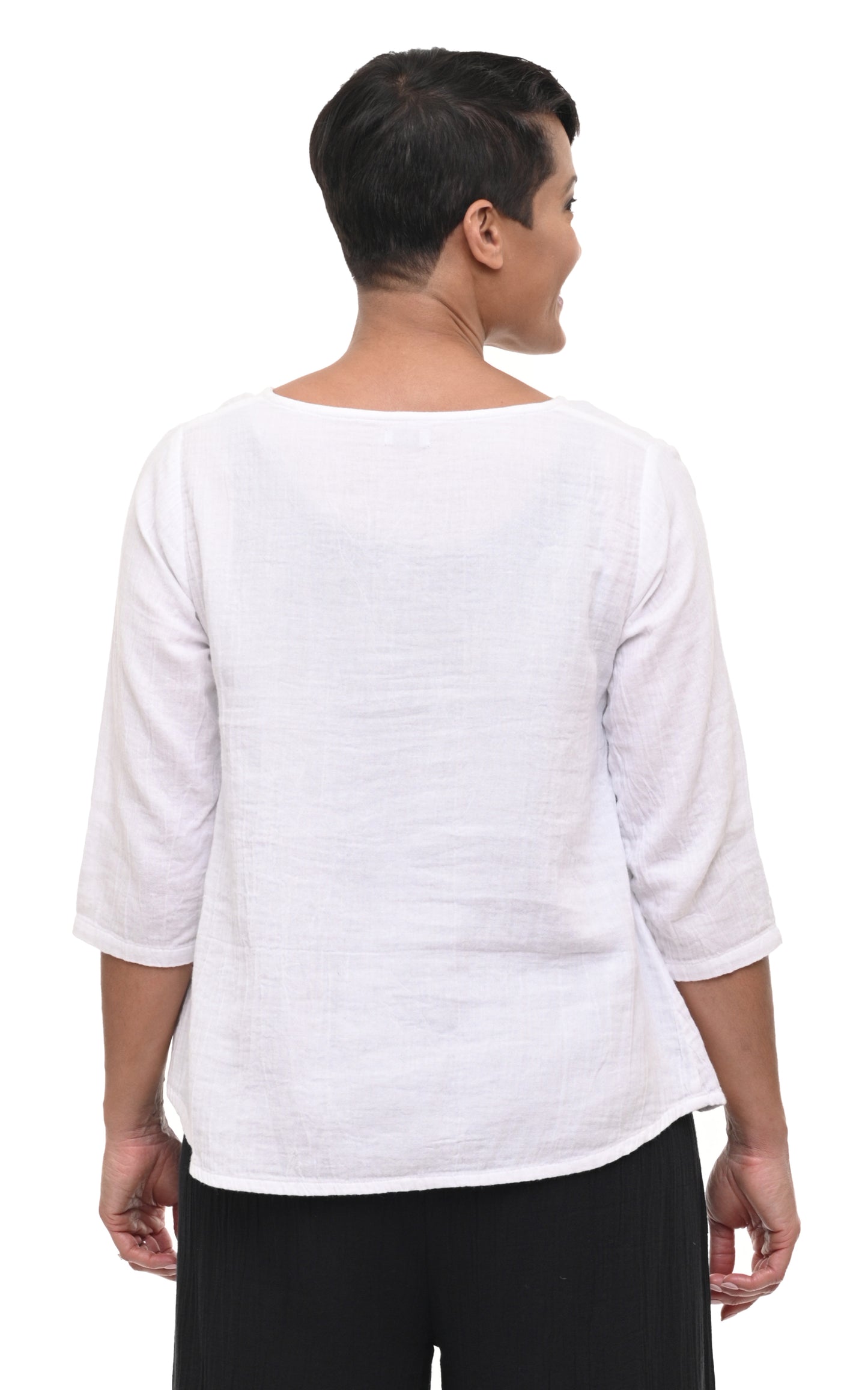 VCG365 Olga Top in White