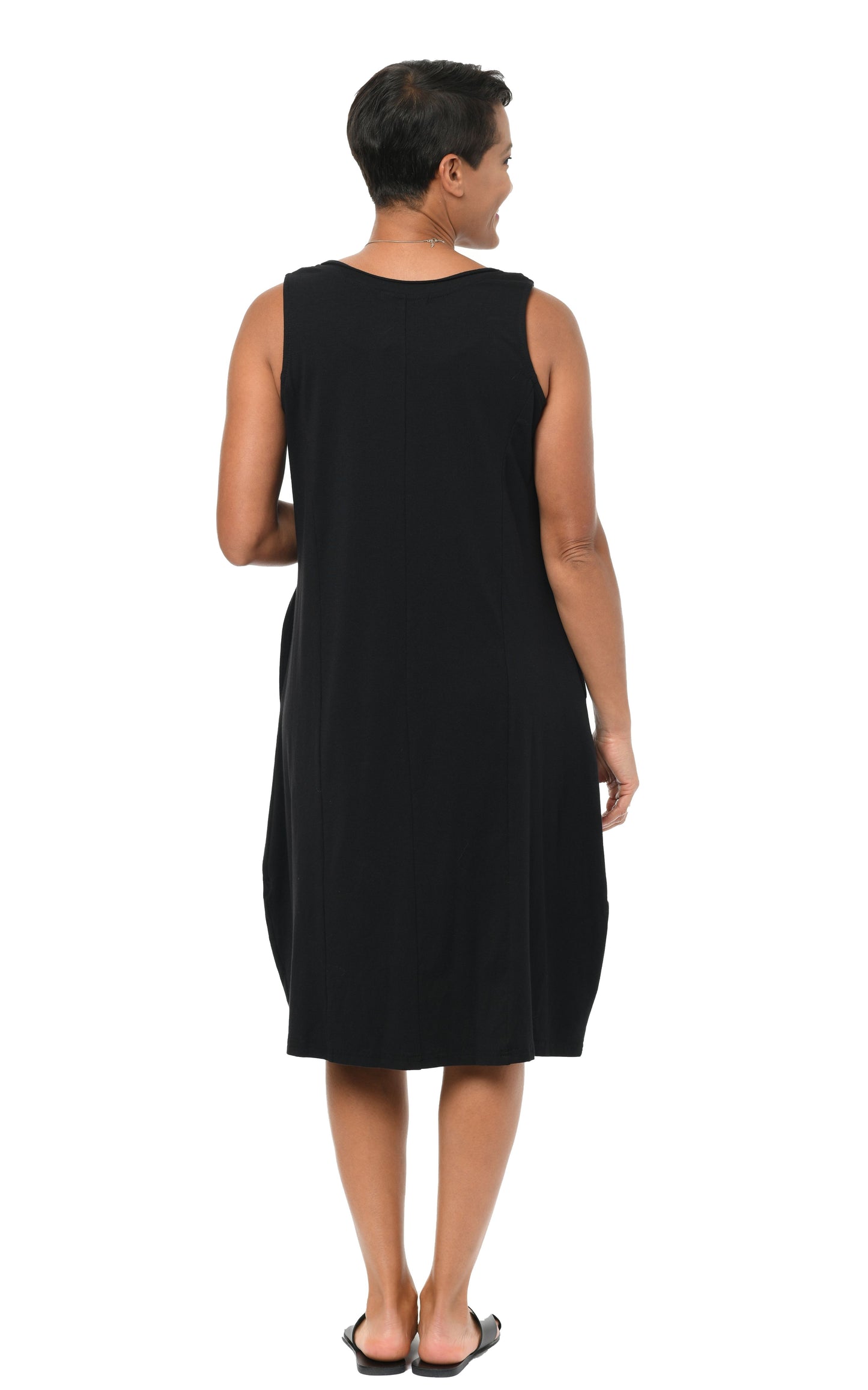 FINAL SALE SDM352 Laurel Dress in Black*