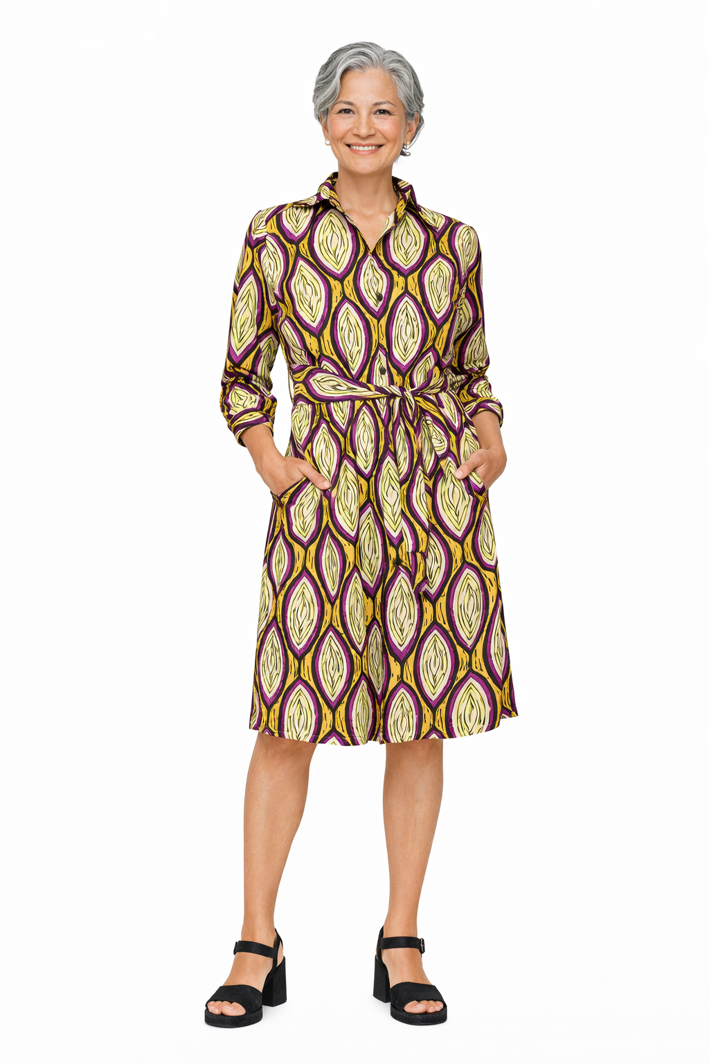 CV1223 Orchard Dress in Almonds*