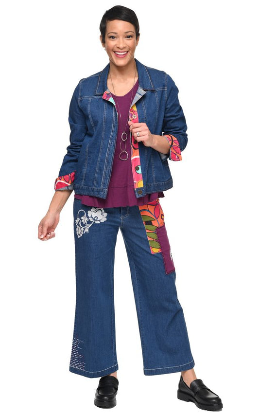 D517 Wylie Denim Pant with Galapagos*
