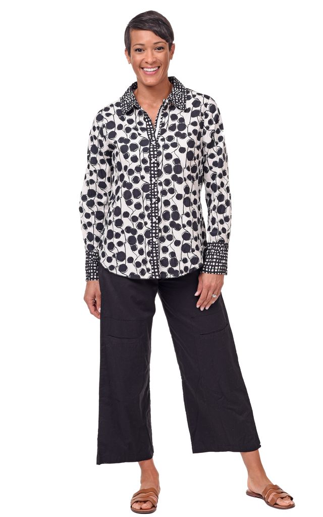 CV1087 Gretchen Button Down in Banyan