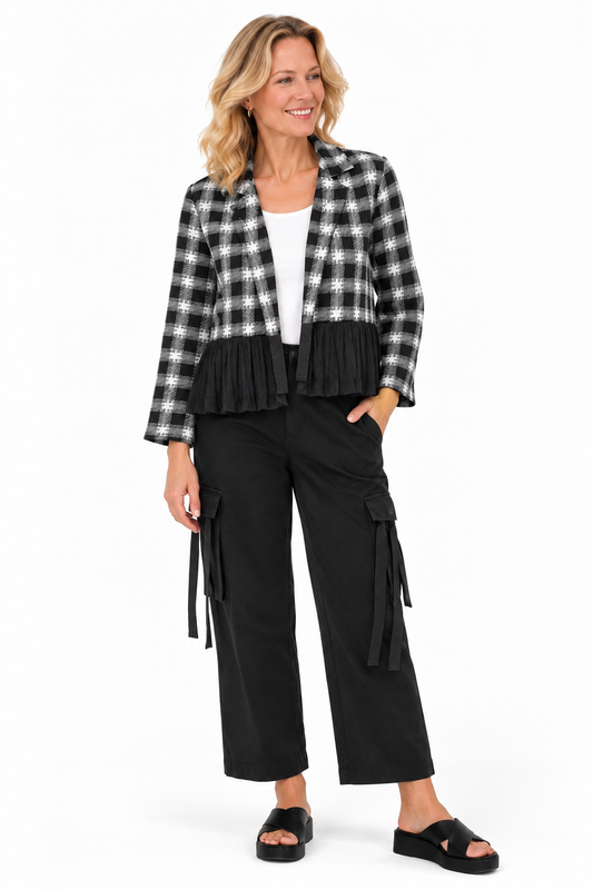 FINAL SALE SDC446 Juliana Jacket in Blake Plaid*