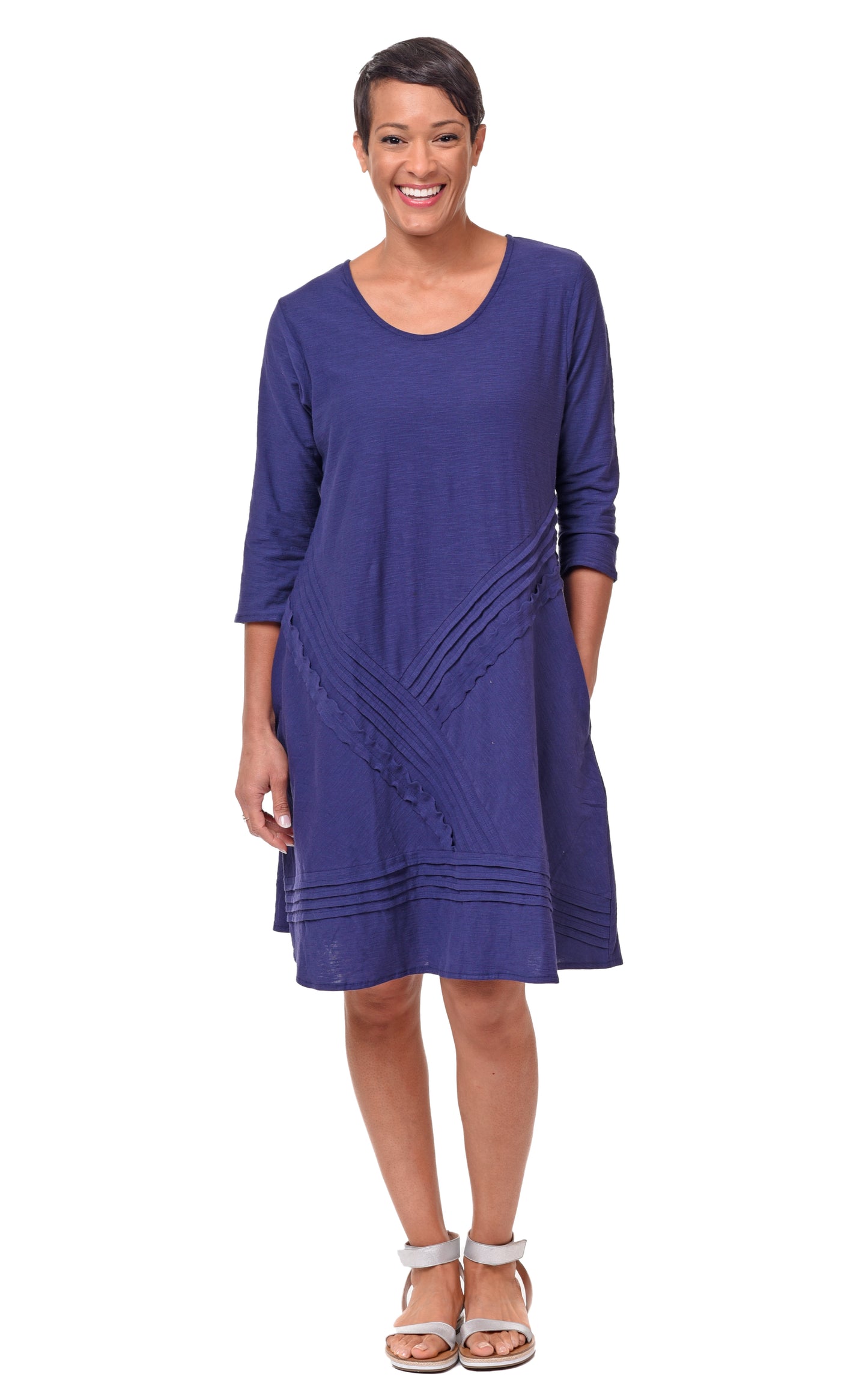 CS102 Urban Dress in Navy*