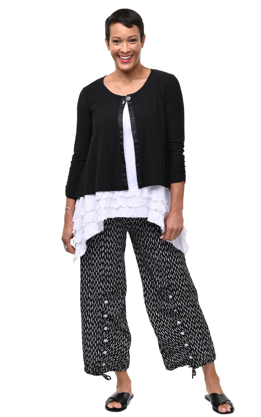 CS107 Luca Cardigan in Black*