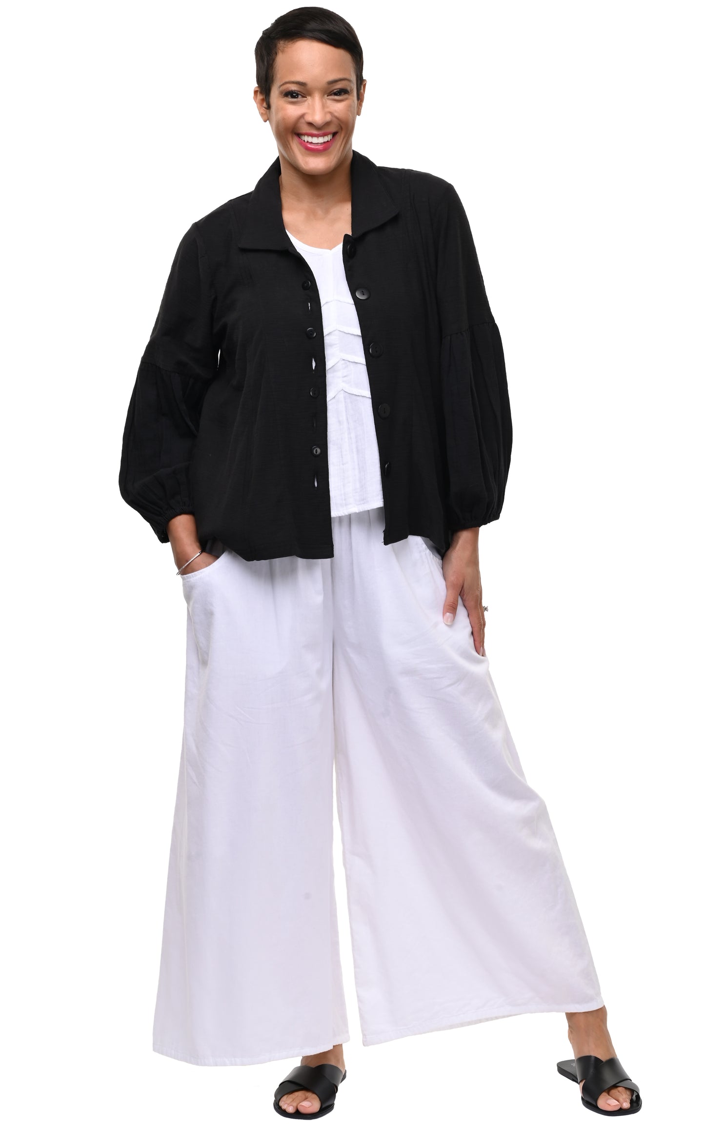 CS121 McKenna Blouse in Black*