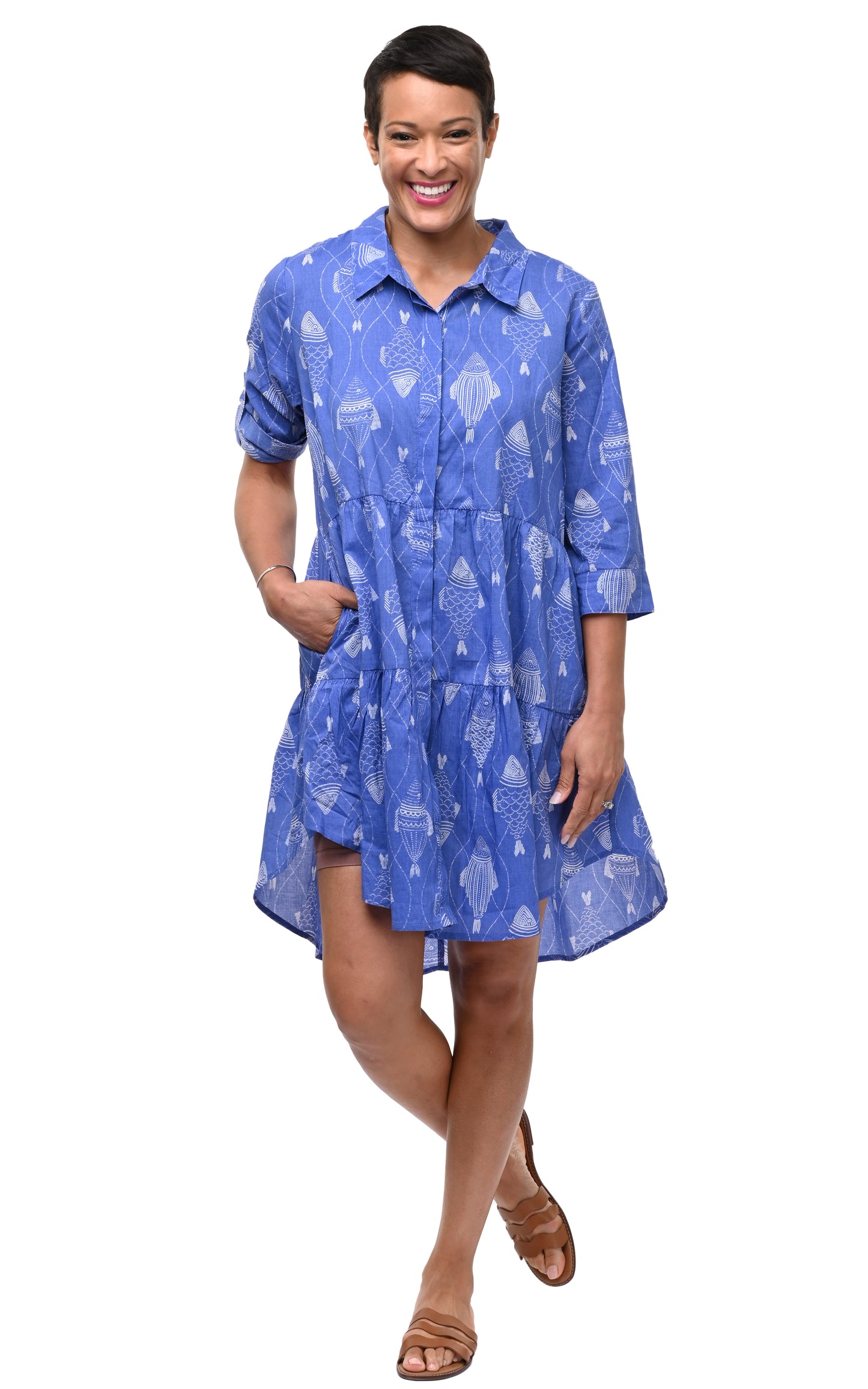 Celine Dress in Go Fish*