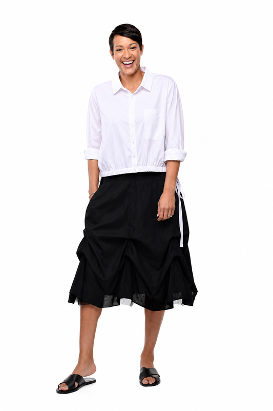 FINAL SALE CV1031 Petra Skirt in Black*