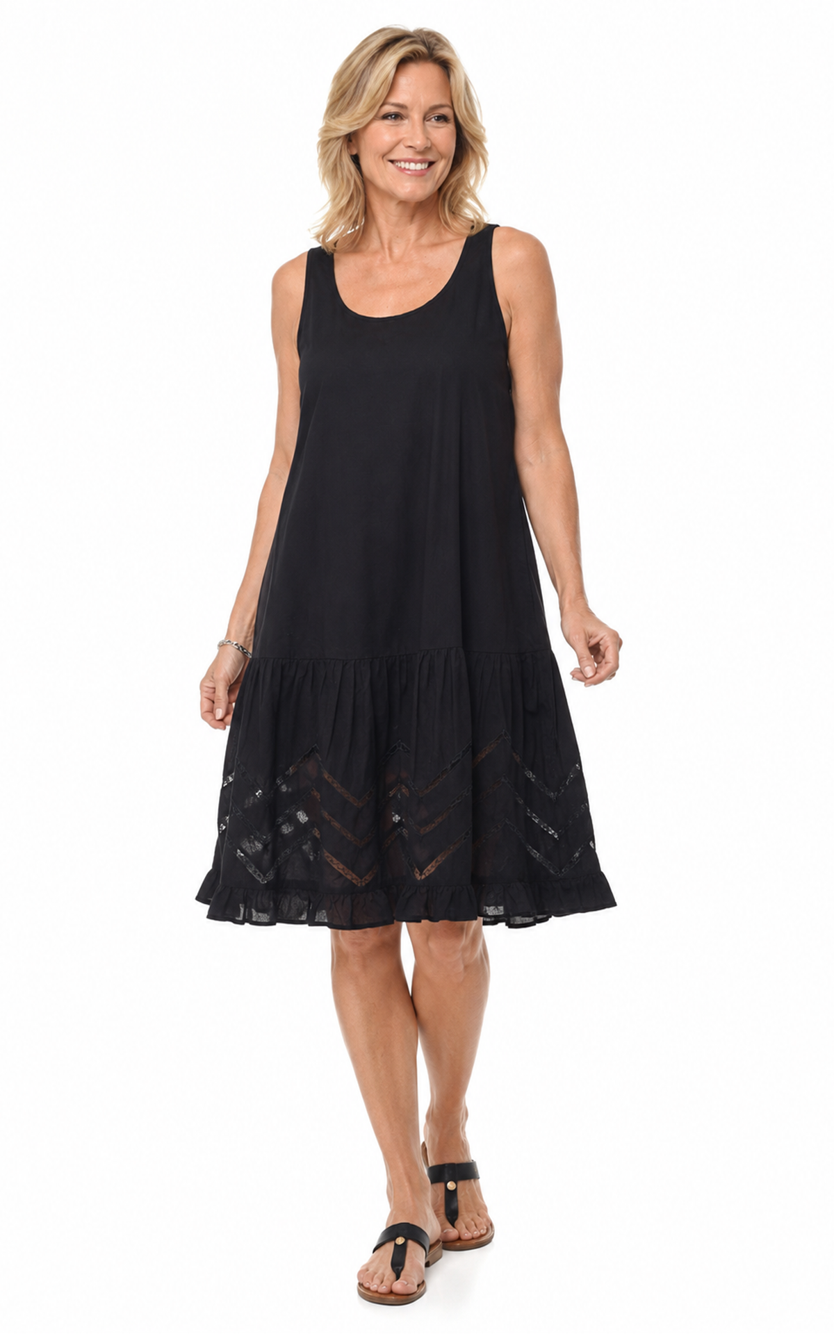 FINAL SALE CV1081 Margot Dress in Black*