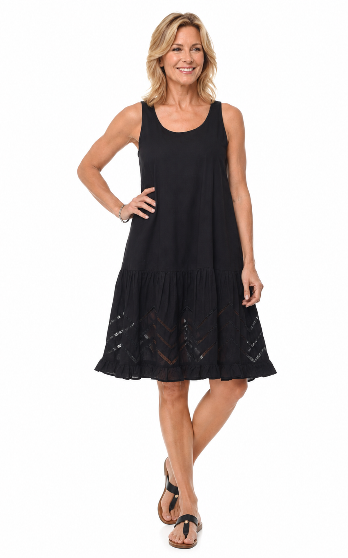 FINAL SALE CV1081 Margot Dress in Black*